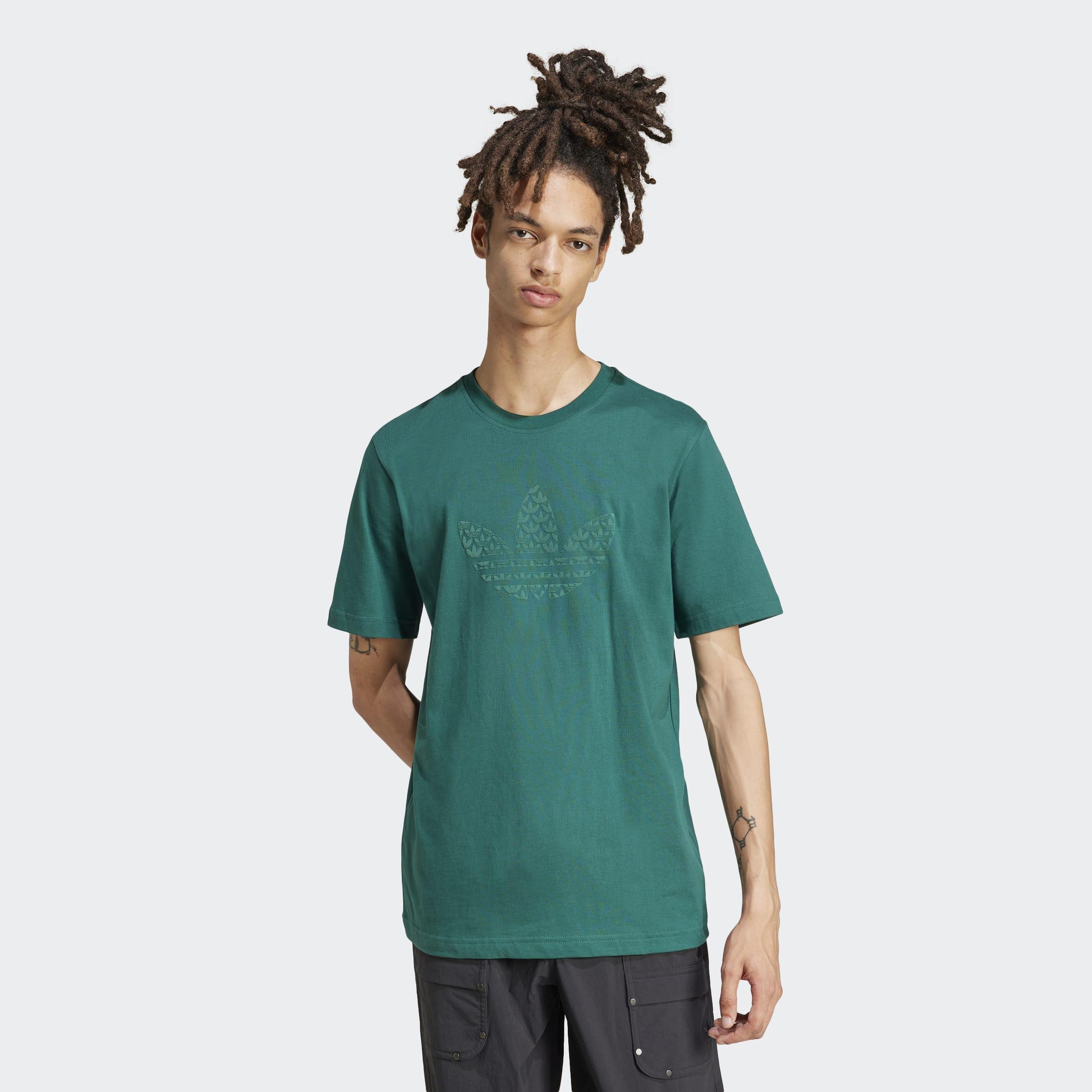 adidas Originals T-Shirt, Green, A901_ONE, large image number 5
