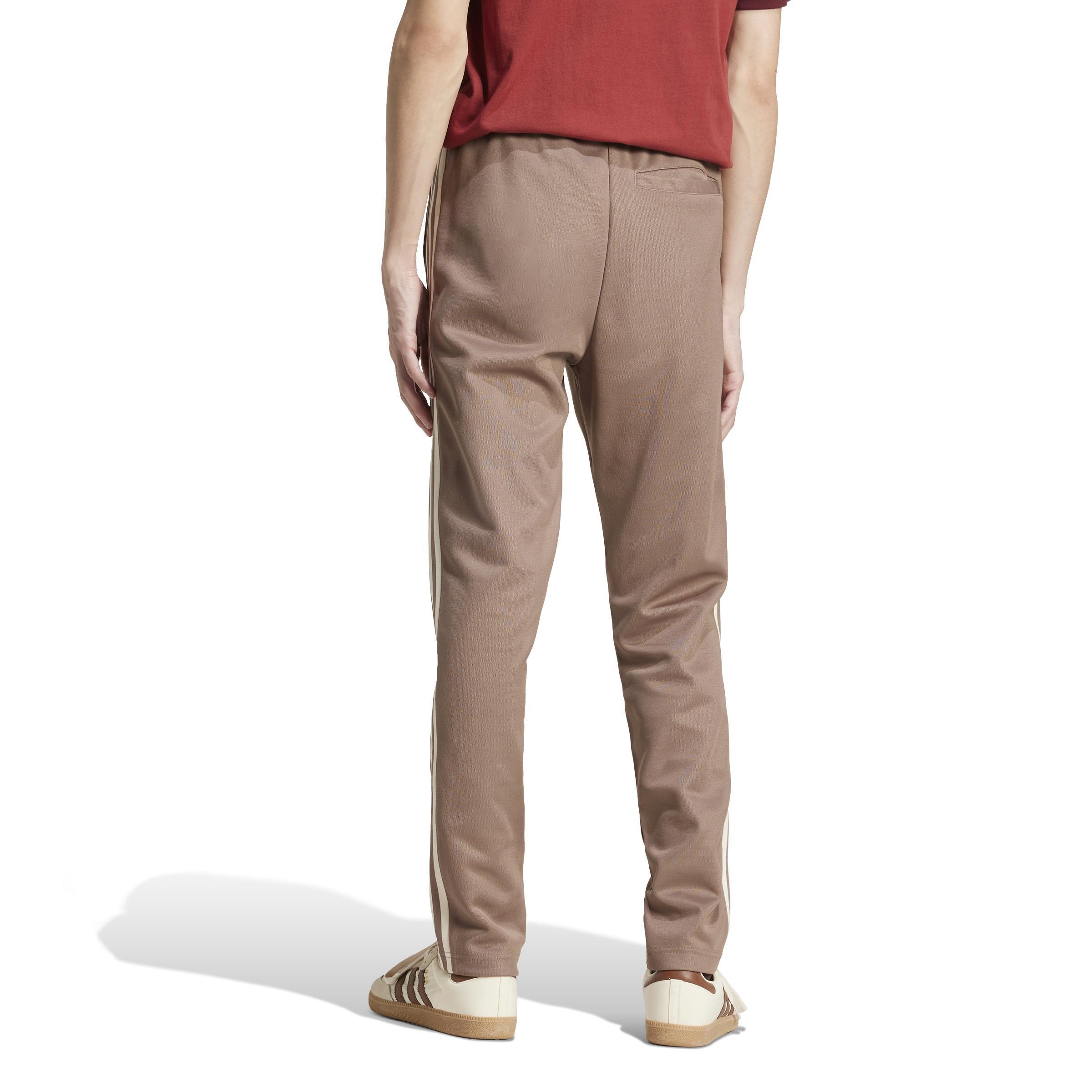 Adicolor Classics Beckenbauer Track Pants, Brown, A901_ONE, large image number 2