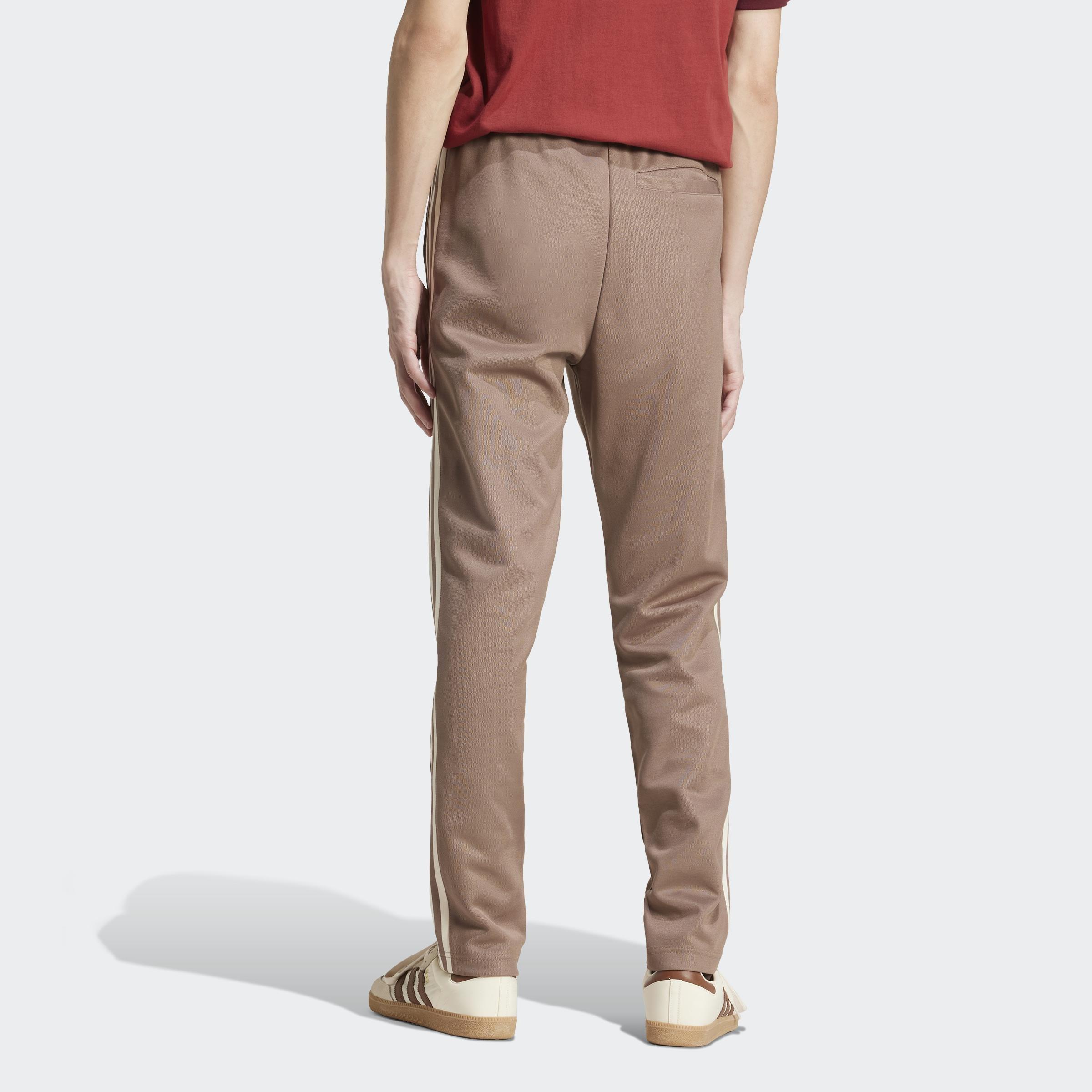 Adicolor Classics Beckenbauer Track Pants, Brown, A901_ONE, large image number 3