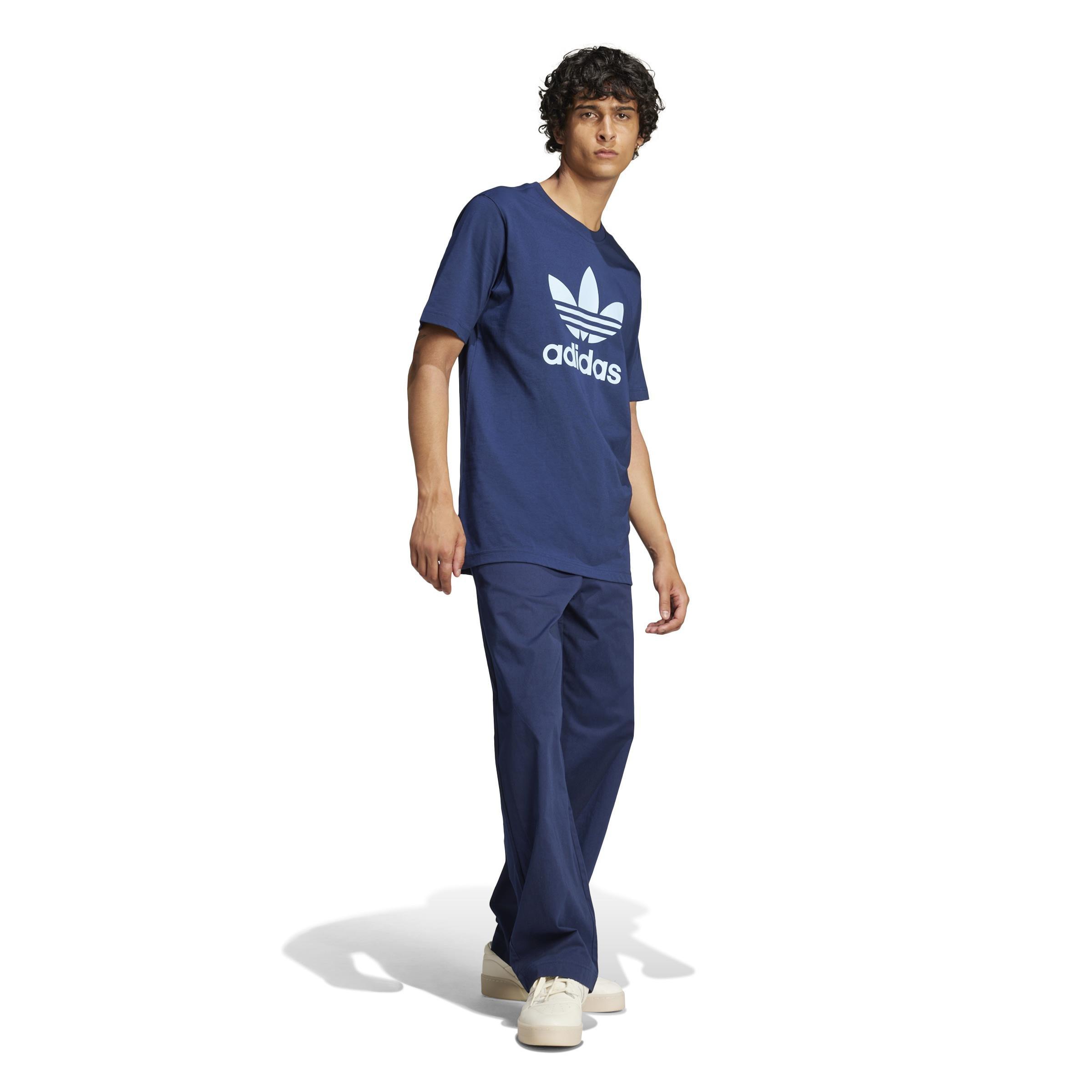 Adicolor Trefoil T-Shirt, Blue, A901_ONE, large image number 9