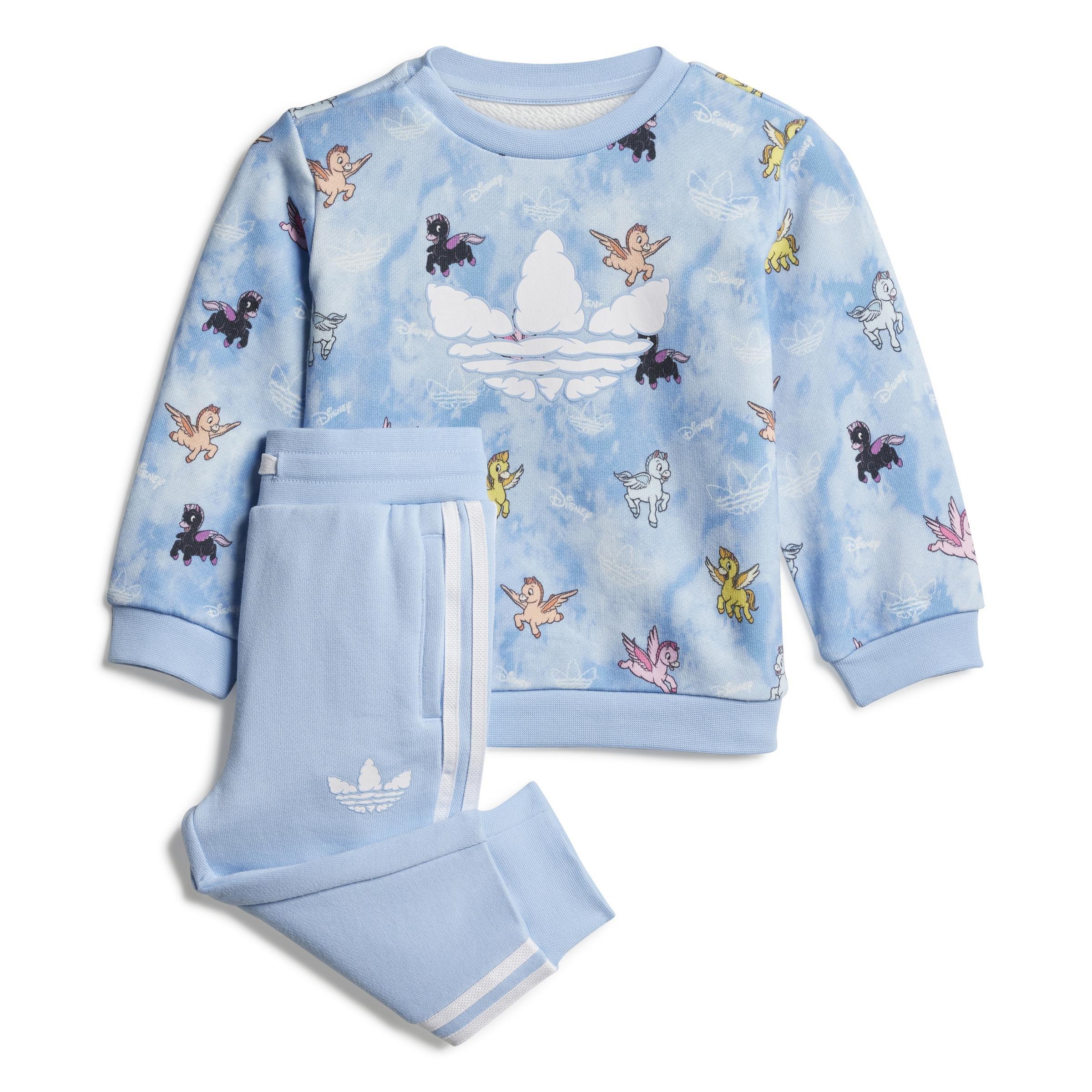 Unisex Kids adidas x Disney Fantasia Crew Set, Blue, , large image number 0
