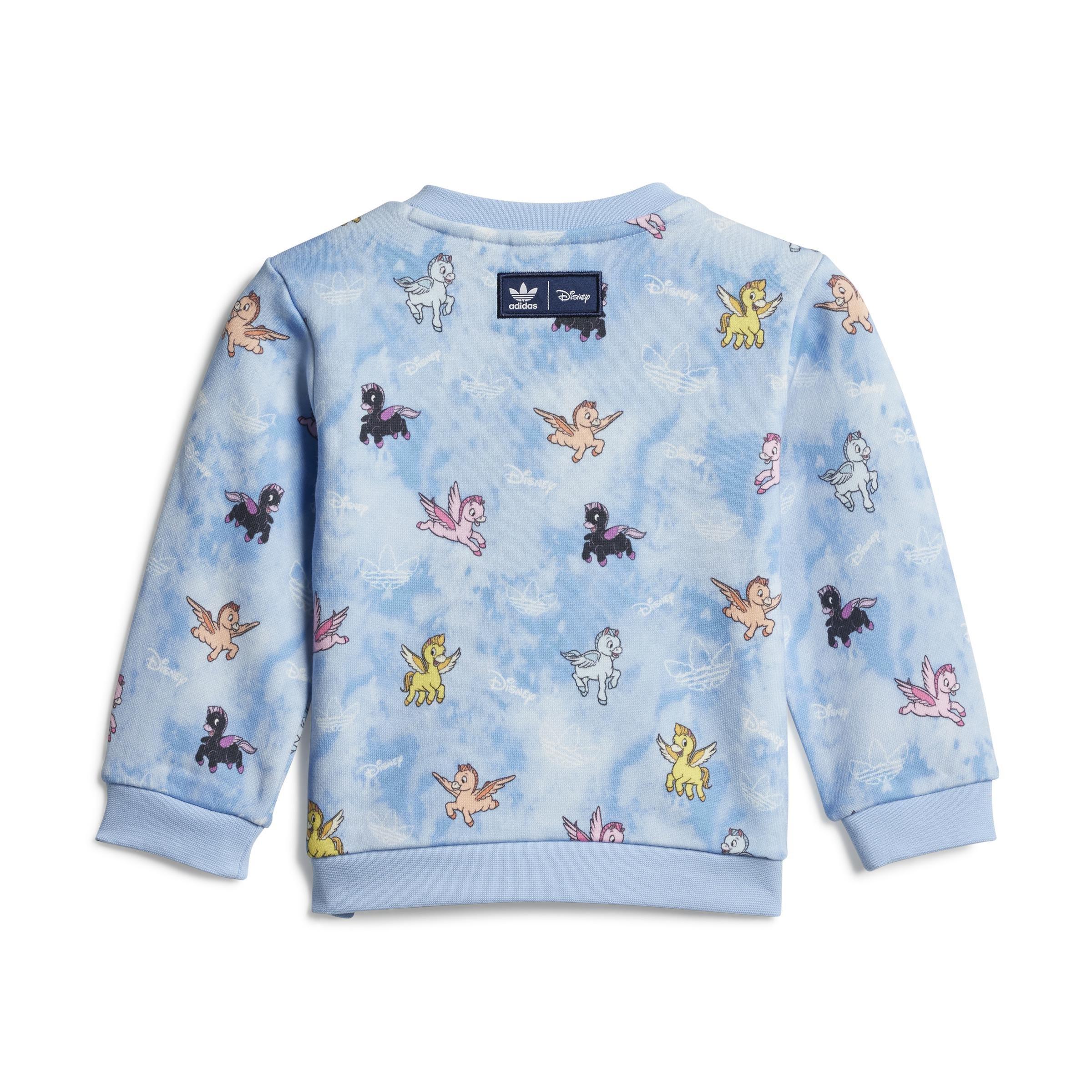 Unisex Kids adidas x Disney Fantasia Crew Set, Blue, , large image number 3