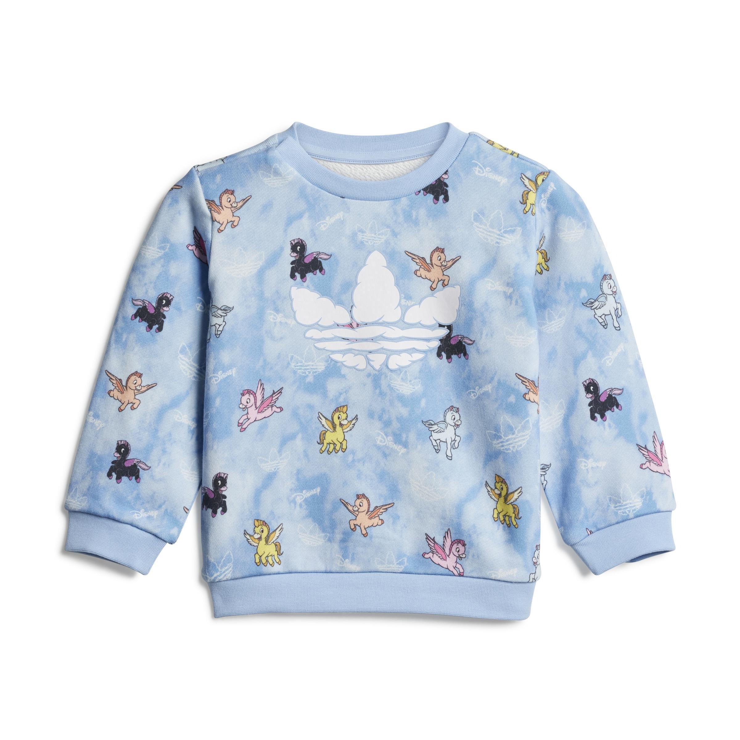 Unisex Kids adidas x Disney Fantasia Crew Set, Blue, , large image number 7