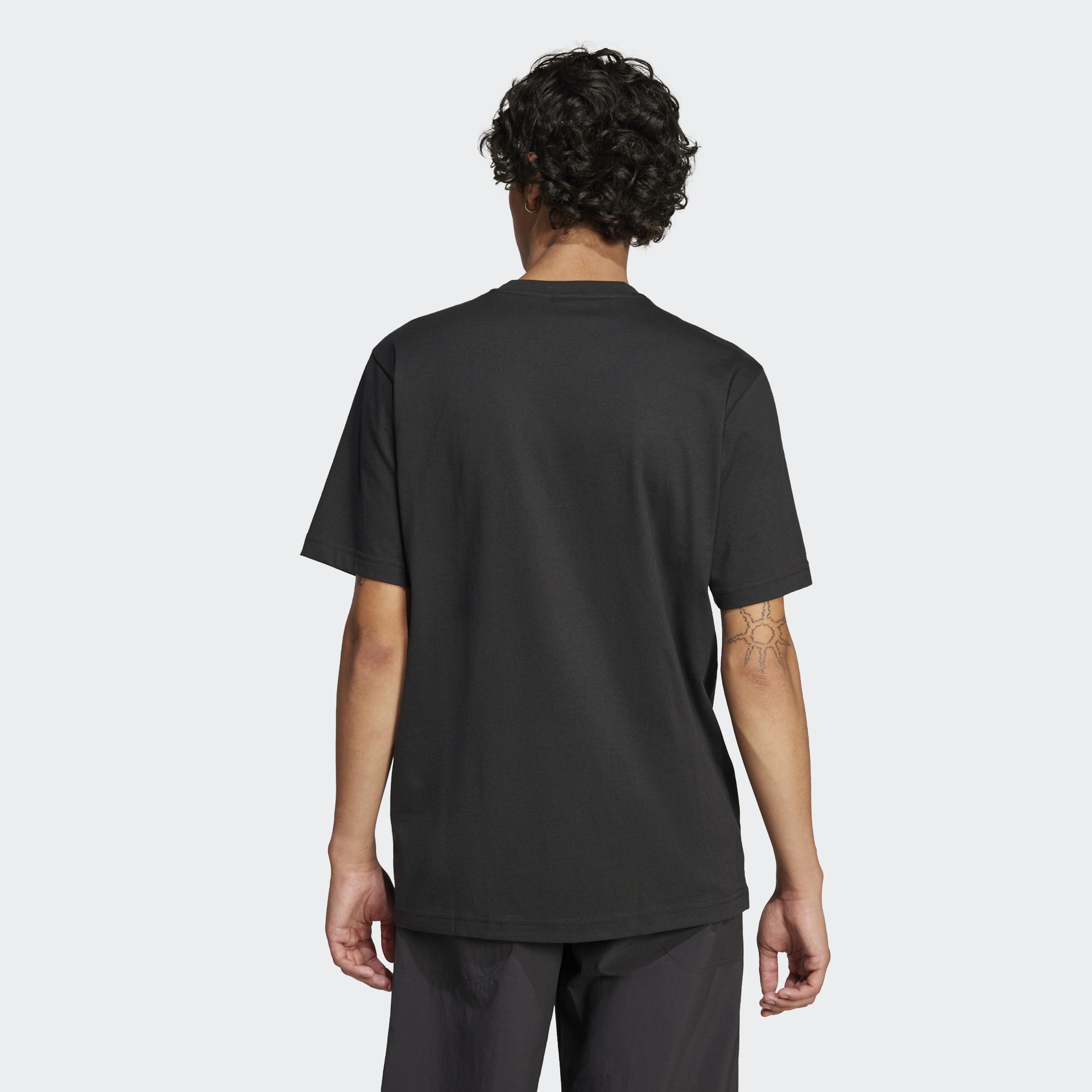 Trefoil Series T-Shirt, Black, A901_ONE, large image number 3