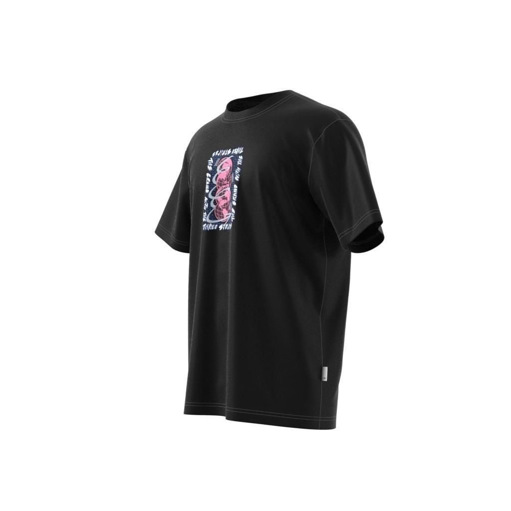 Trefoil Series T-Shirt, Black, A901_ONE, large image number 13