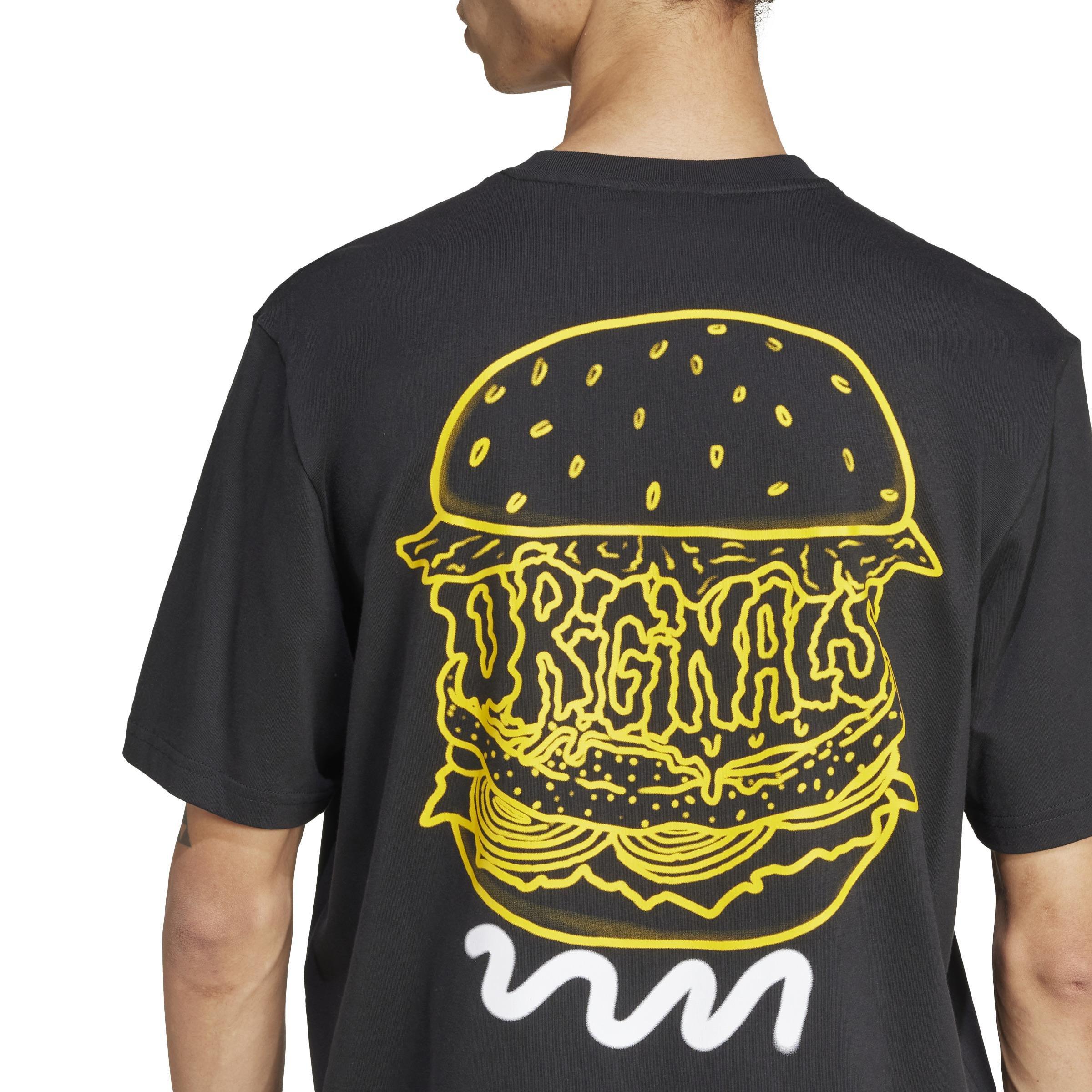 adidas Originals T-Shirt, Black, A901_ONE, large image number 5