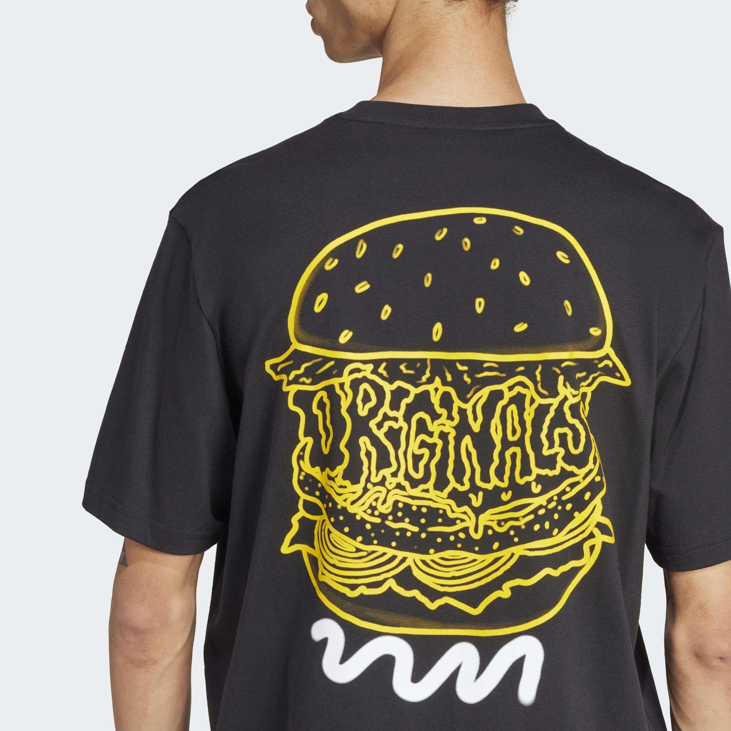 adidas Originals T-Shirt, Black, A901_ONE, large image number 6