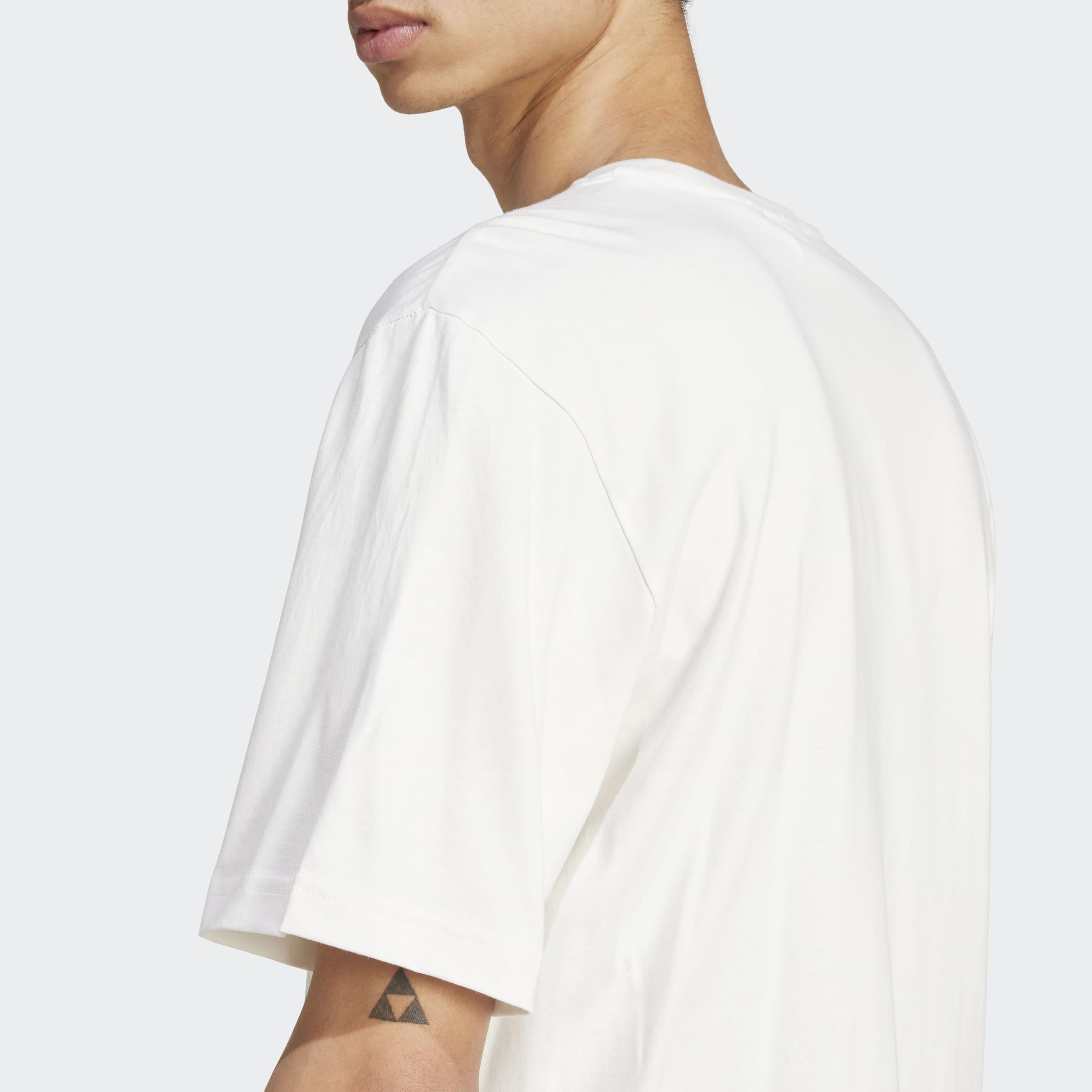 adidas Originals T-Shirt, White, A901_ONE, large image number 2