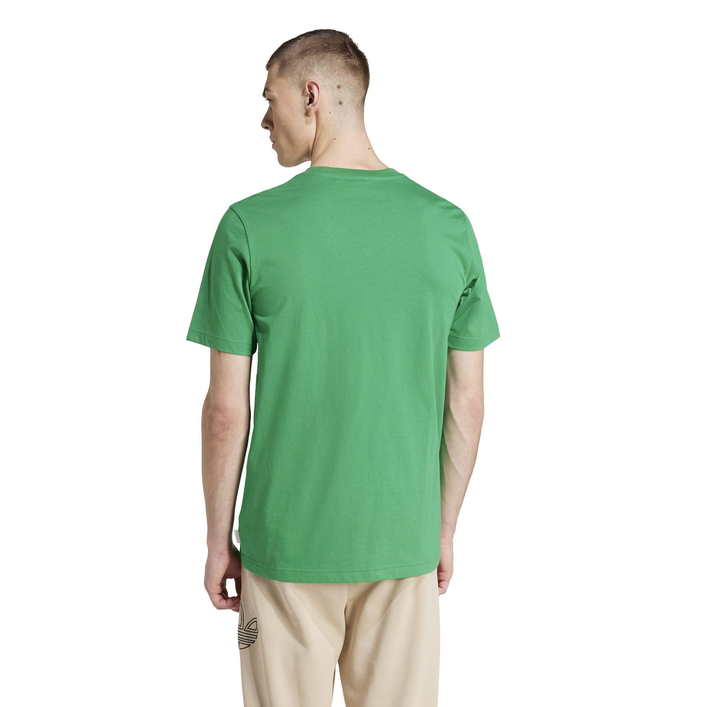 adidas Originals T-Shirt, Green, A901_ONE, large image number 1
