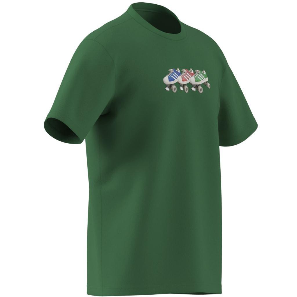 adidas Originals T-Shirt, Green, A901_ONE, large image number 10