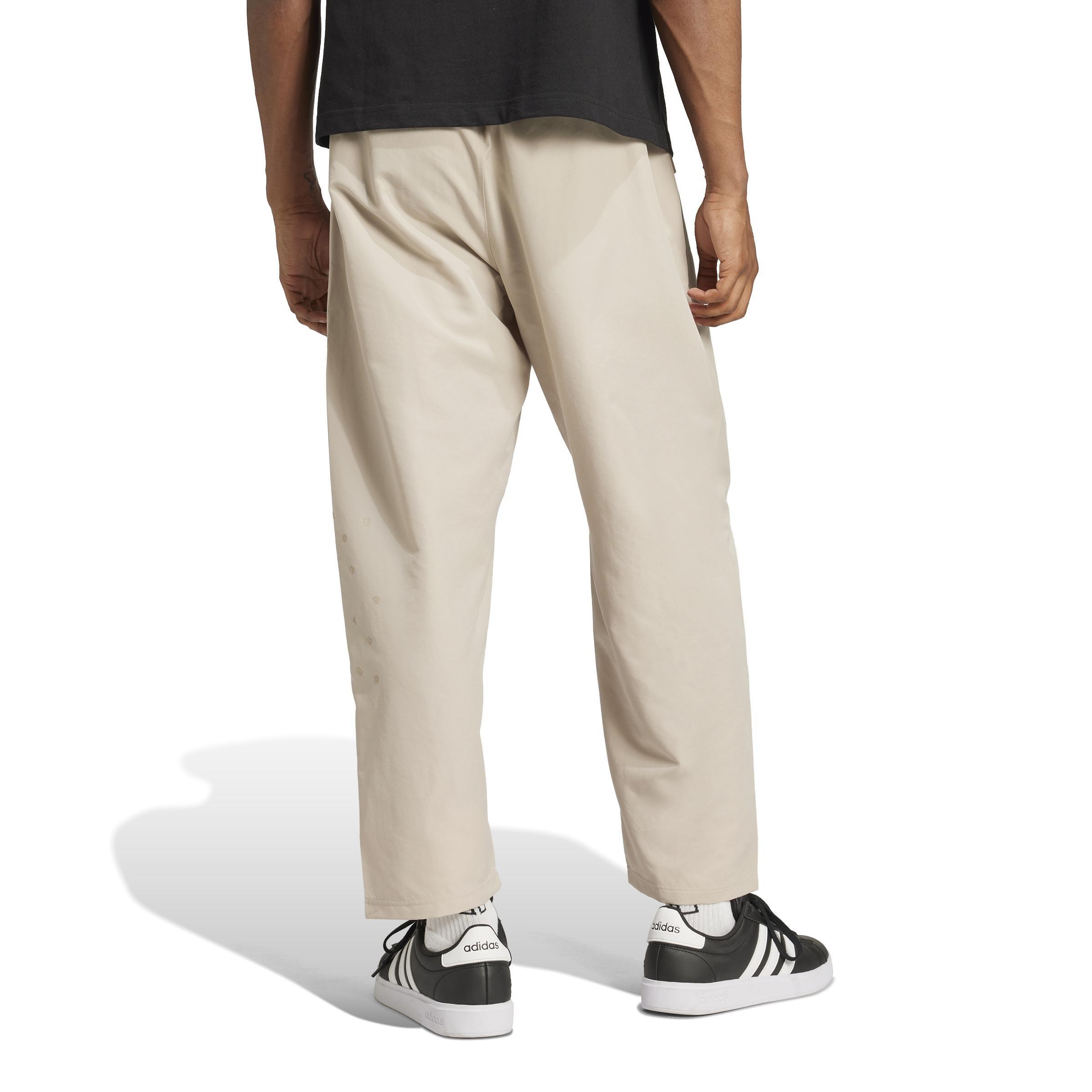 Bloom Sky Print Woven Tracksuit Bottoms, Beige, A901_ONE, large image number 2