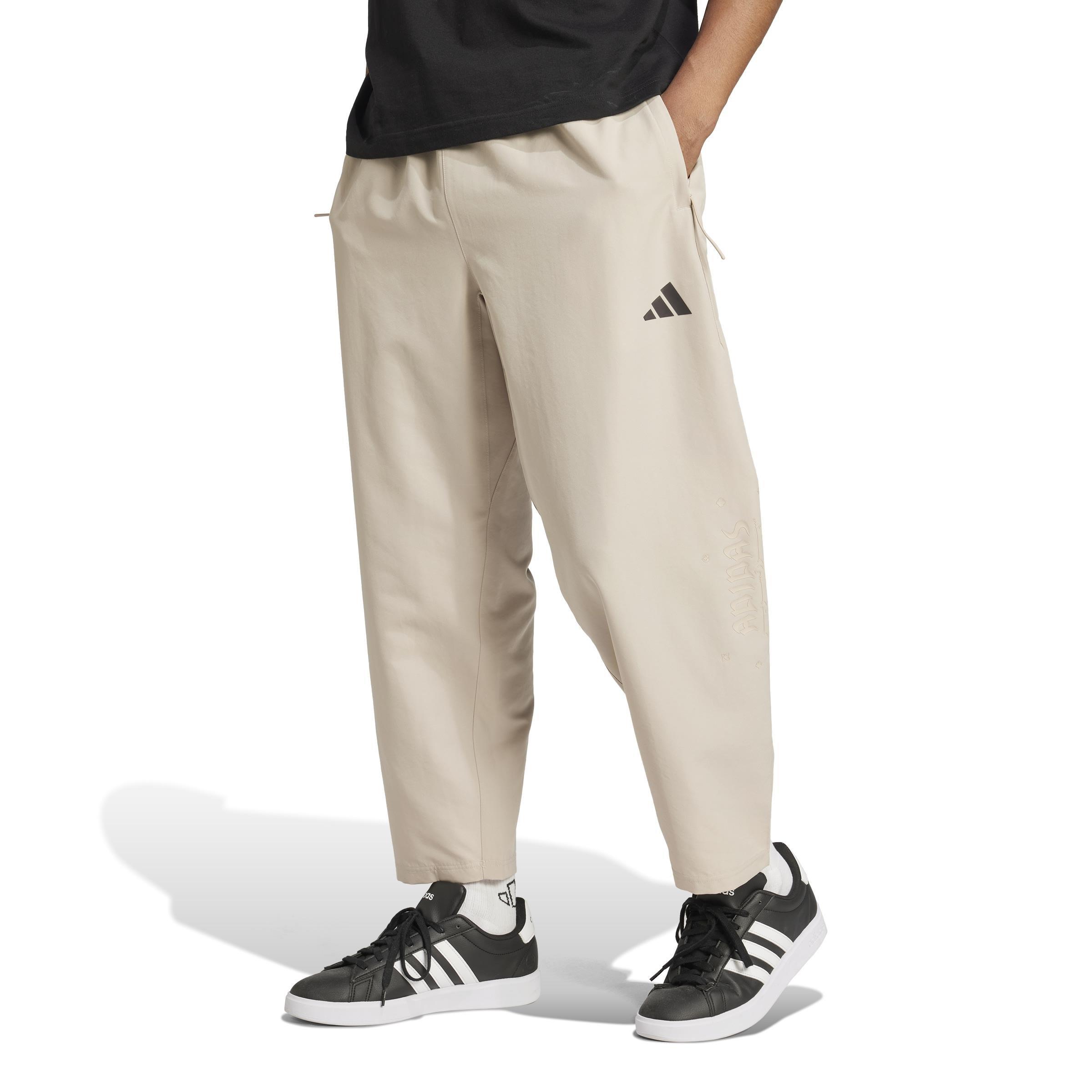Bloom Sky Print Woven Tracksuit Bottoms, Beige, A901_ONE, large image number 11