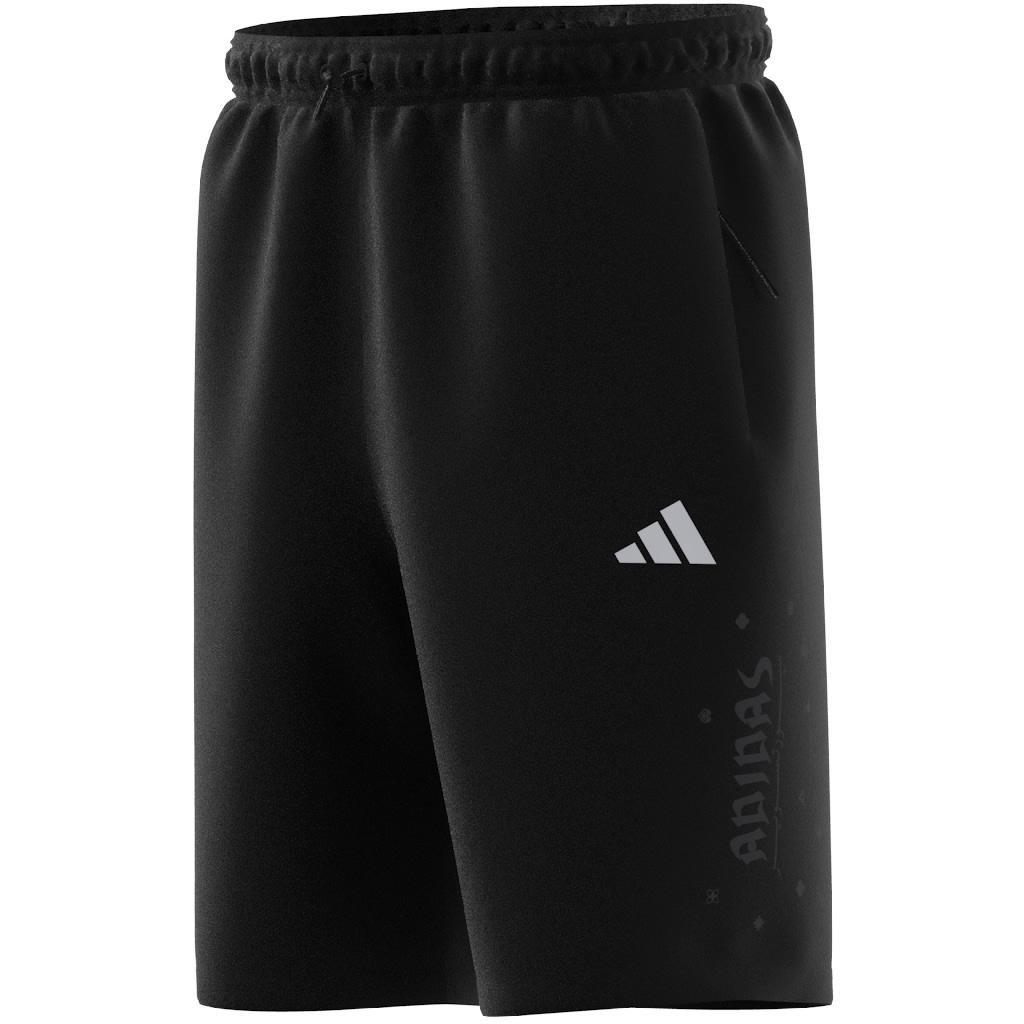 Bloom Sky Print Woven Shorts, Black, A901_ONE, large image number 10