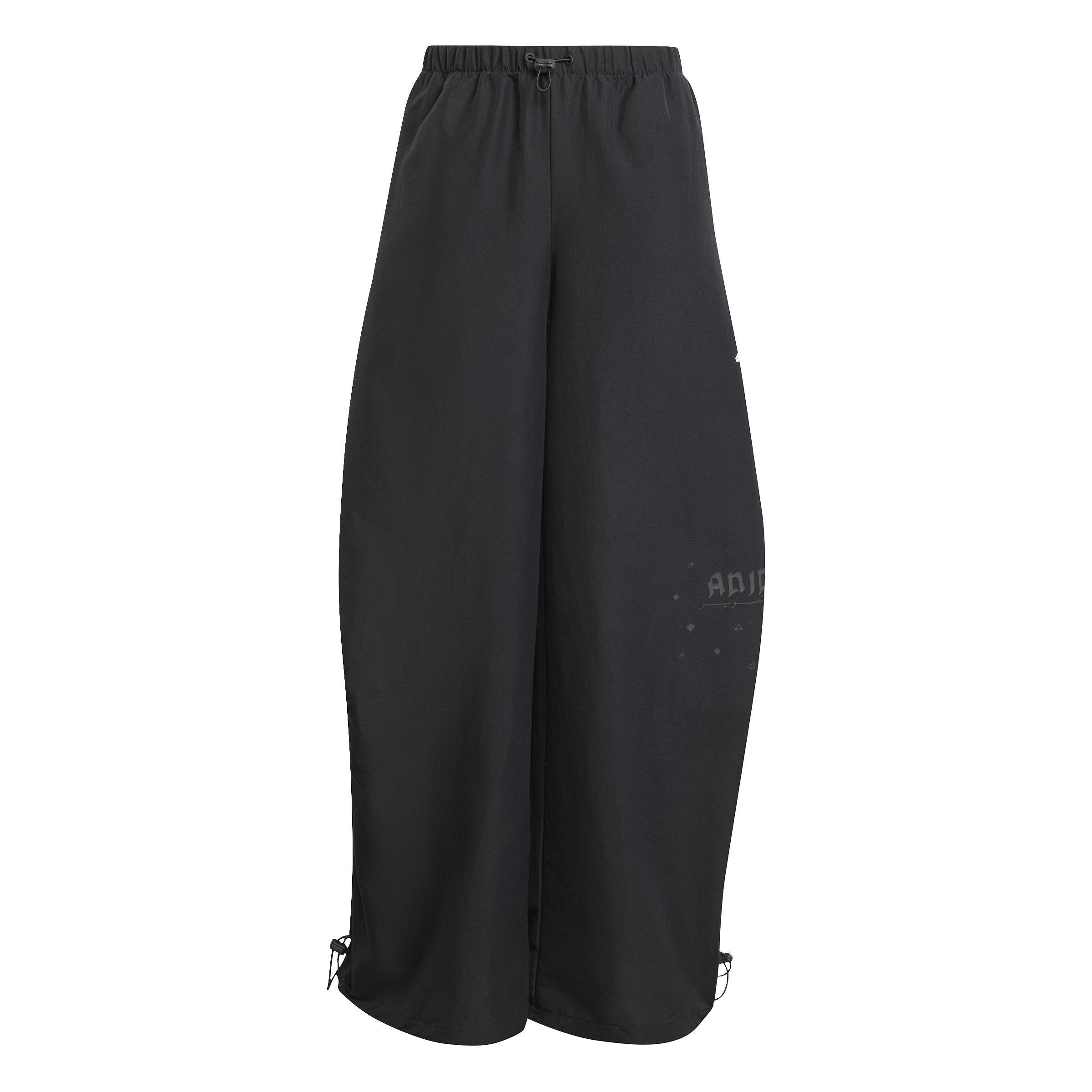 Bloom Sky Print Woven Parachute Tracksuit Bottoms, Black, A901_ONE, large image number 0