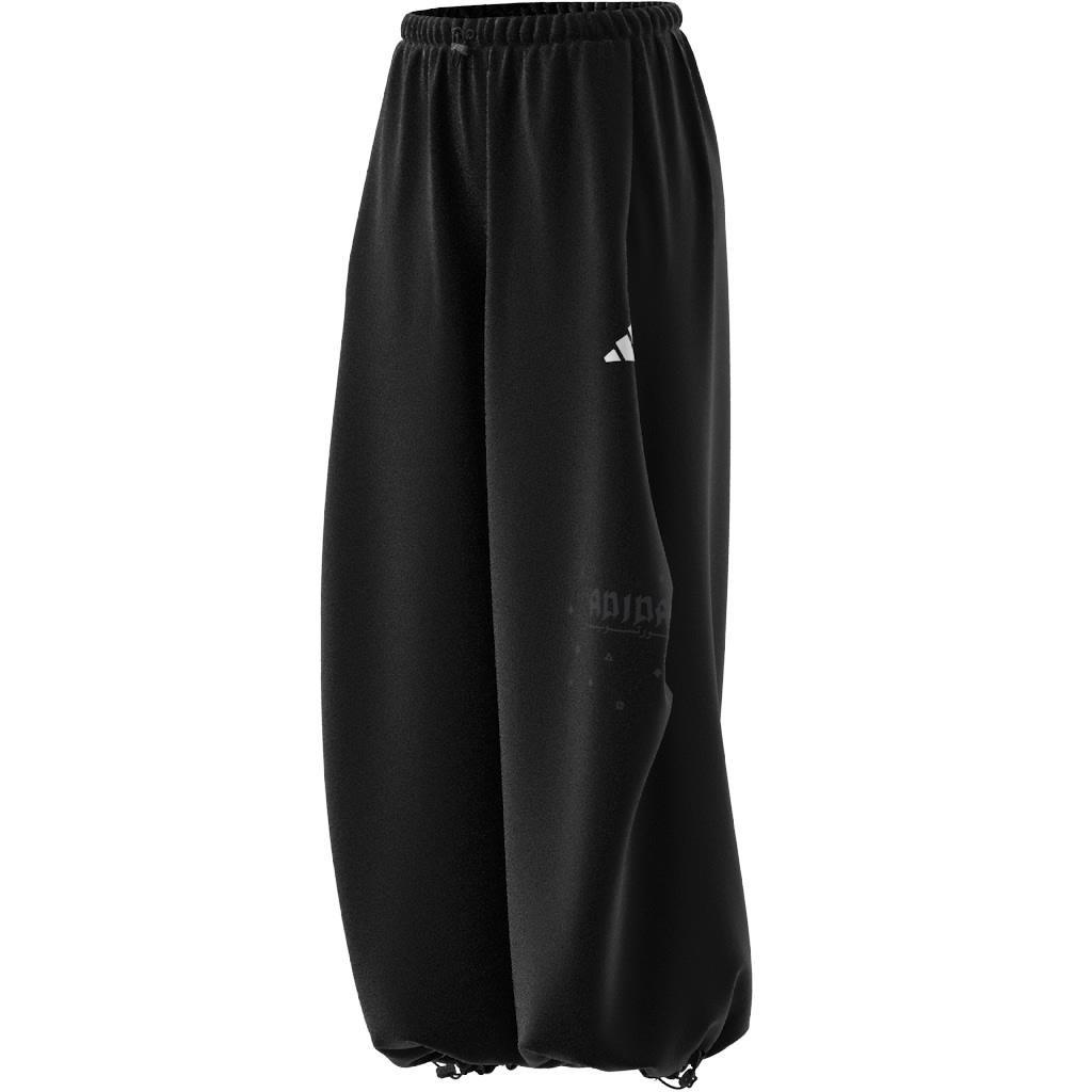 Bloom Sky Print Woven Parachute Tracksuit Bottoms, Black, A901_ONE, large image number 6