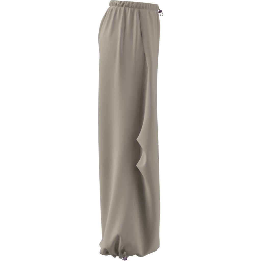 Bloom Sky Print Woven Parachute Tracksuit Bottoms, Beige, , large image number 7