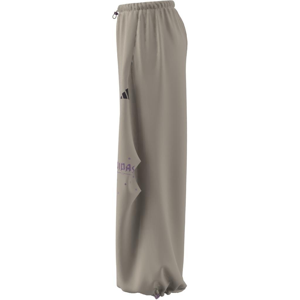 Bloom Sky Print Woven Parachute Tracksuit Bottoms, Beige, , large image number 13