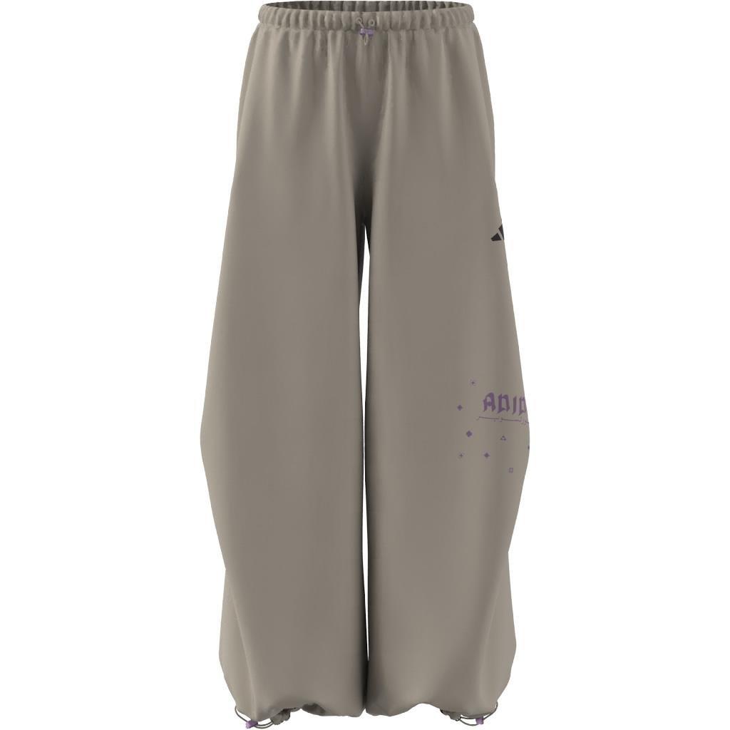 Bloom Sky Print Woven Parachute Tracksuit Bottoms, Beige, , large image number 14