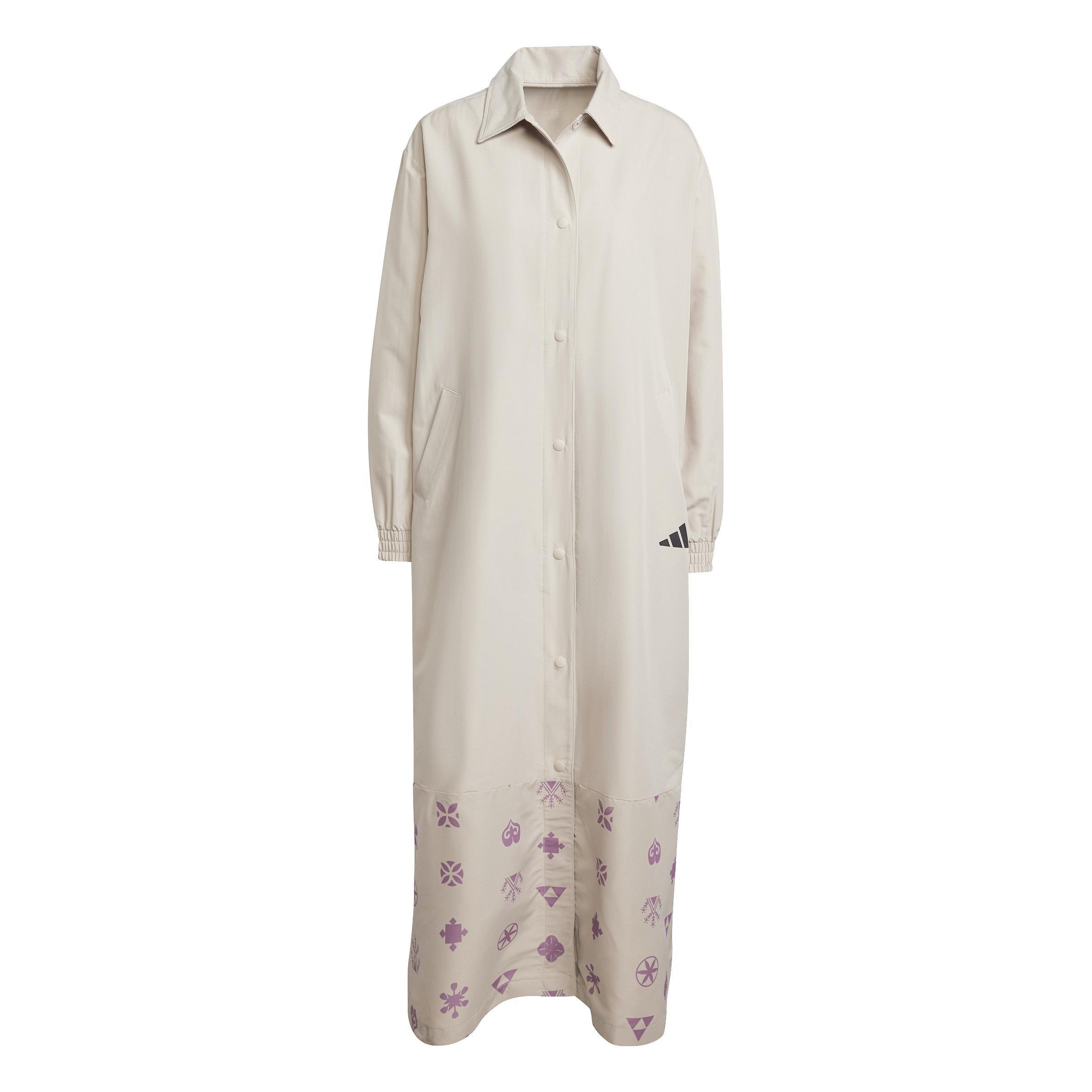 Bloom Sky Print Woven Extra Long Cover-Up, Beige, A901_ONE, large image number 0