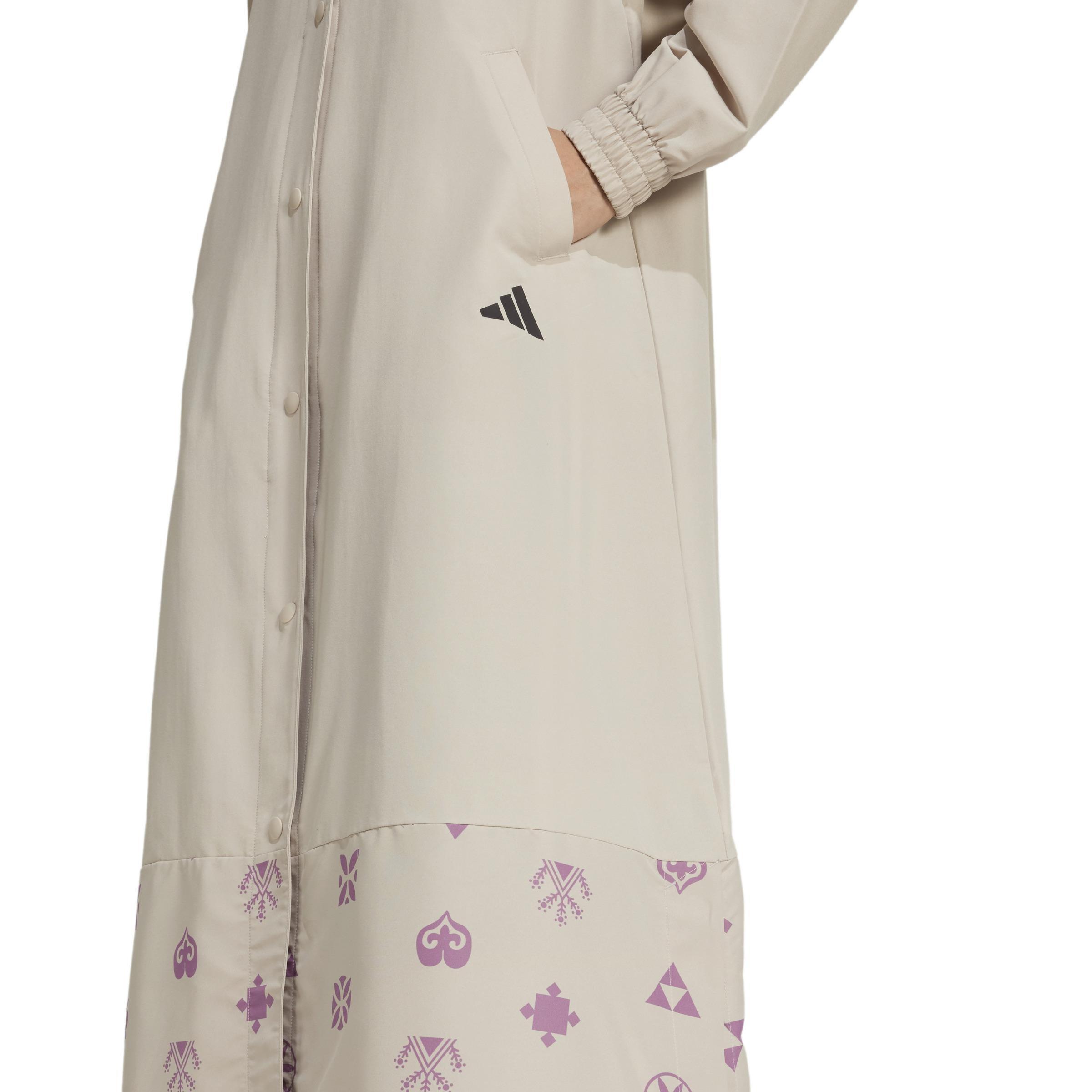 Bloom Sky Print Woven Extra Long Cover-Up, Beige, A901_ONE, large image number 3