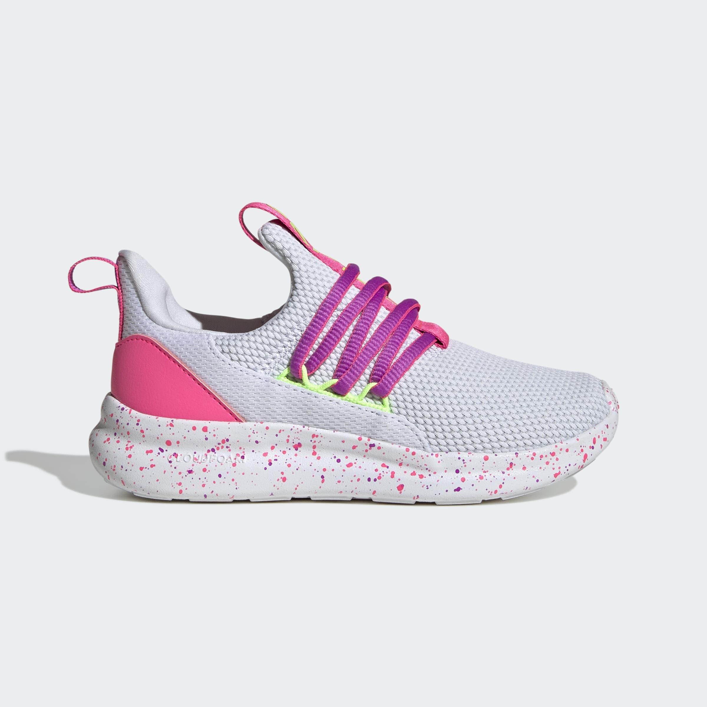 Kids Unisex Lite Racer Adapt 7.0 Shoes, White, A901_ONE, large image number 1