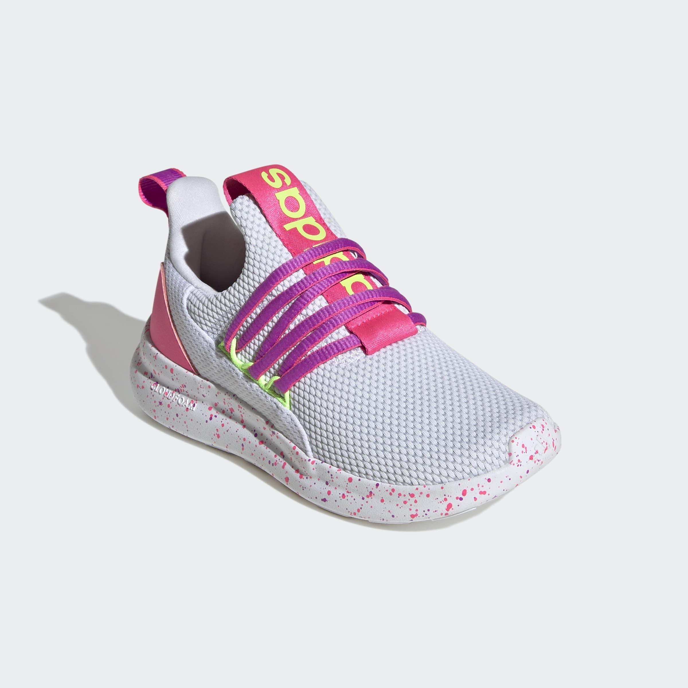 Kids Unisex Lite Racer Adapt 7.0 Shoes, White, A901_ONE, large image number 5