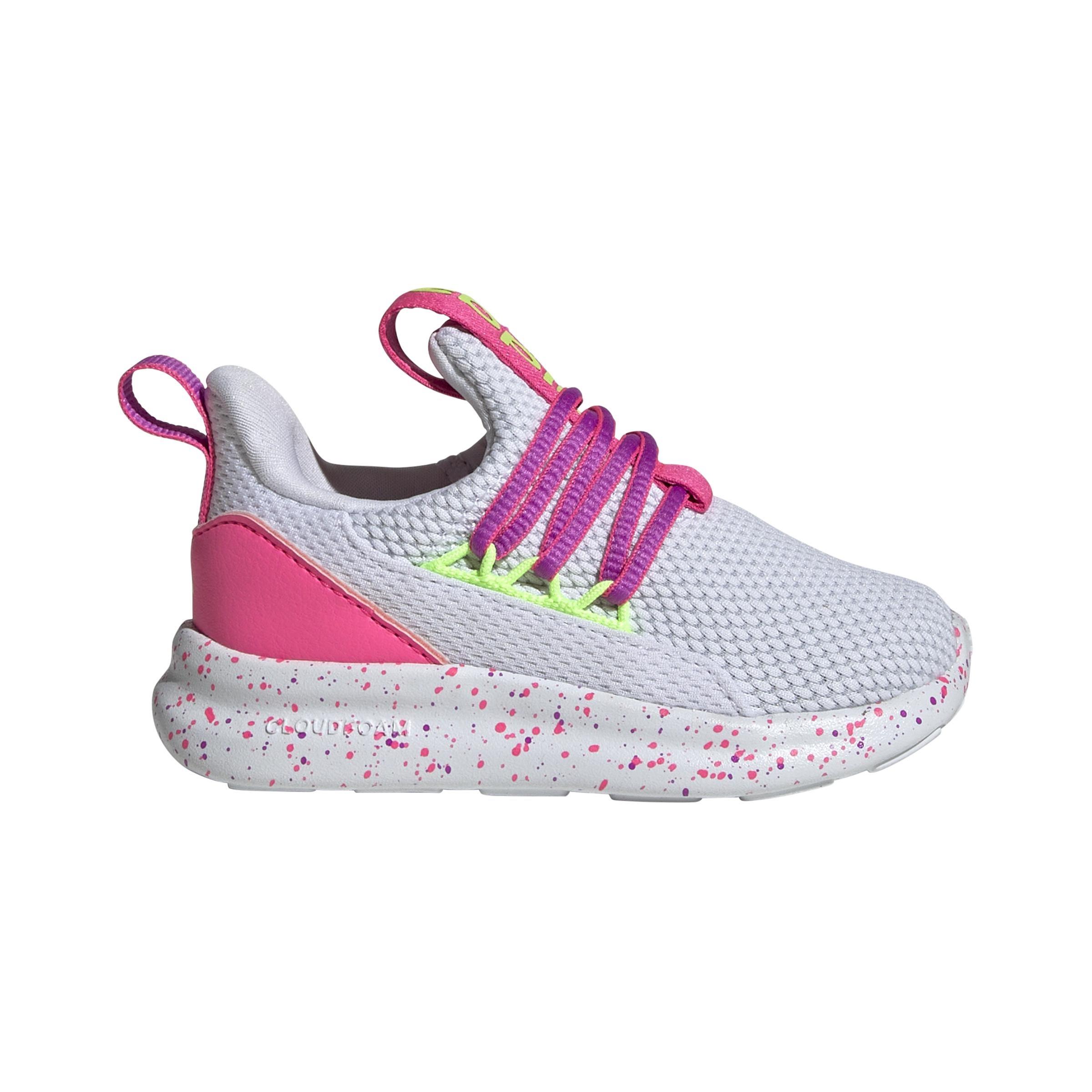 Kids Unisex Lite Racer Adapt 7.0 Shoes, White, A901_ONE, large image number 0