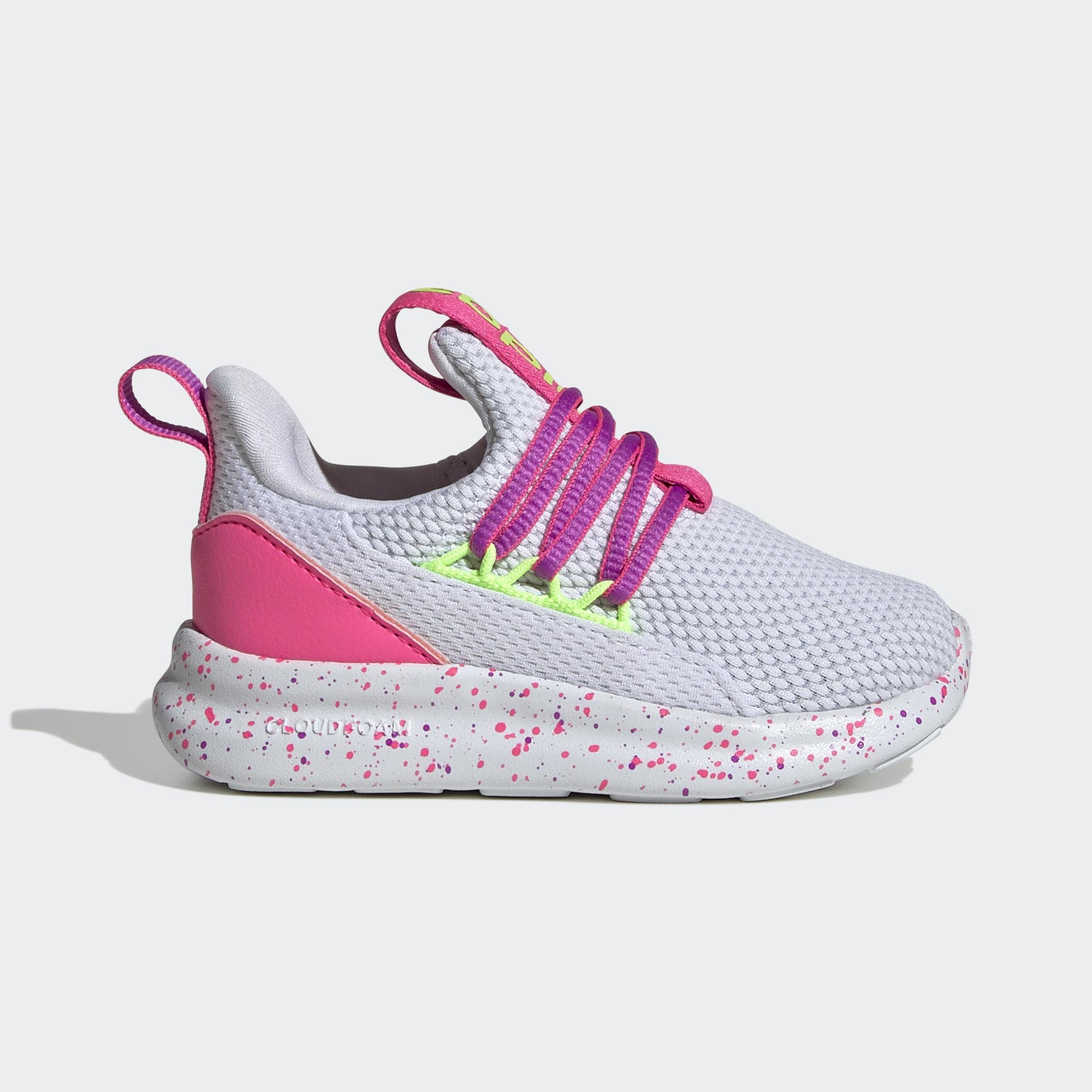 Kids Unisex Lite Racer Adapt 7.0 Shoes, White, A901_ONE, large image number 1