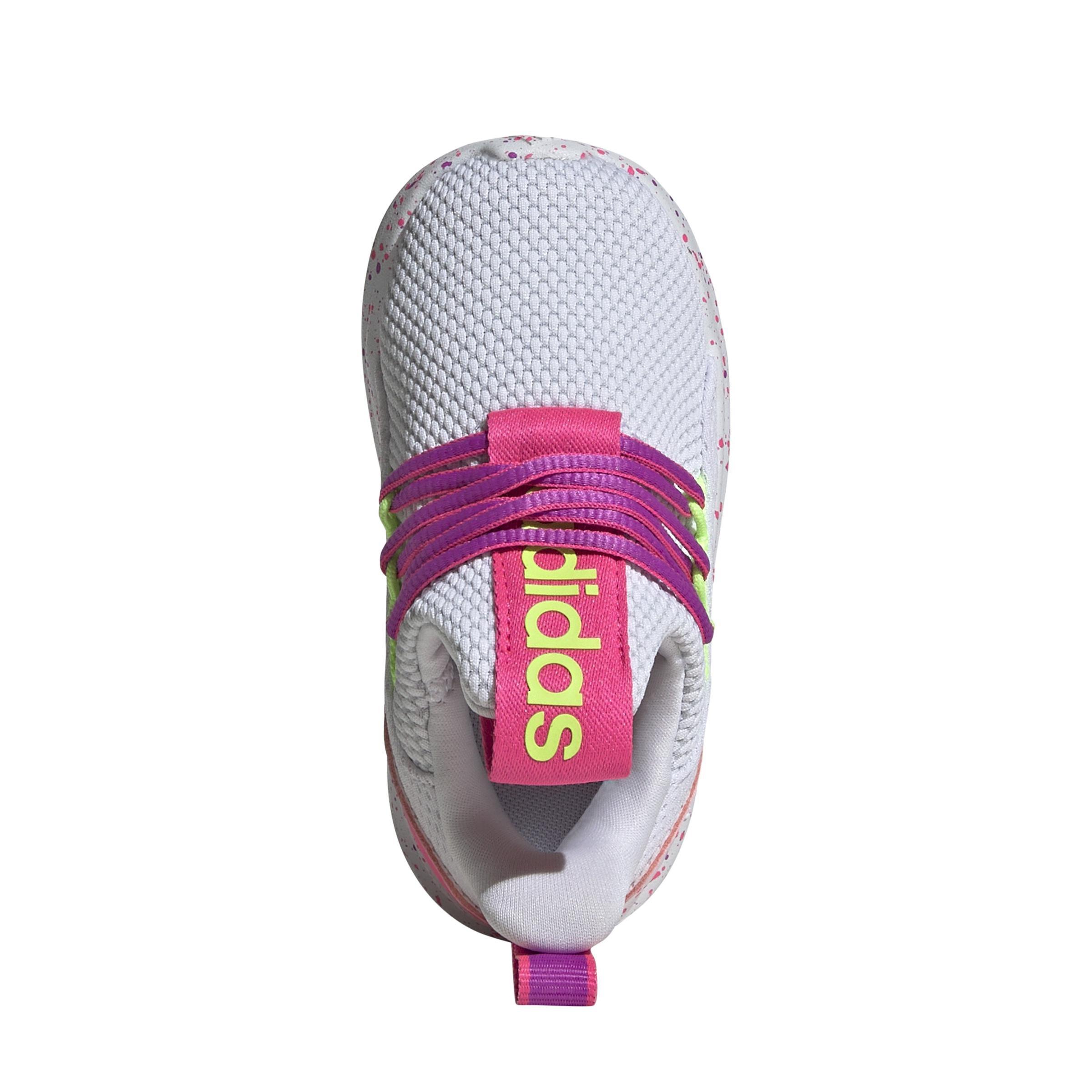 Kids Unisex Lite Racer Adapt 7.0 Shoes, White, A901_ONE, large image number 2