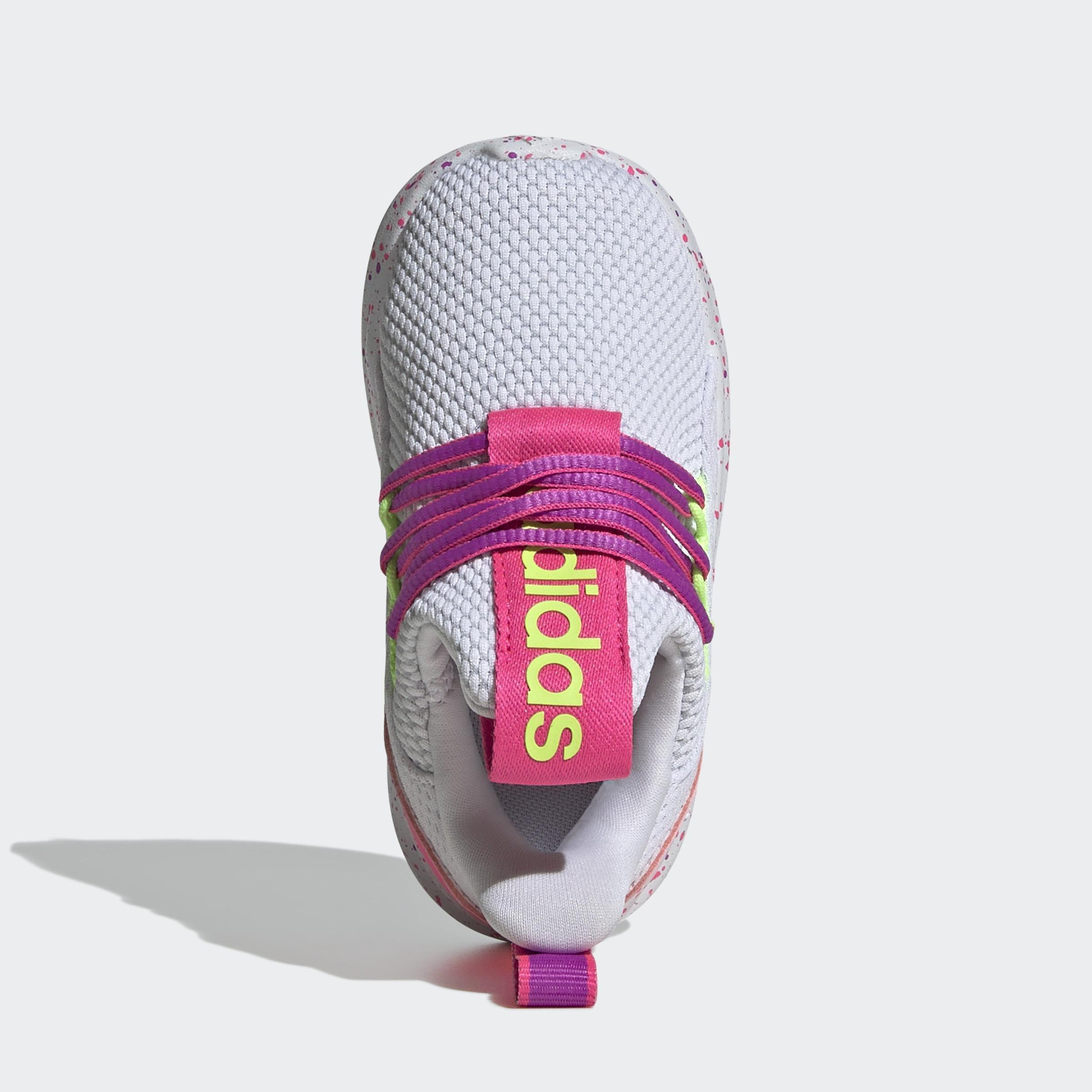 Kids Unisex Lite Racer Adapt 7.0 Shoes, White, A901_ONE, large image number 3