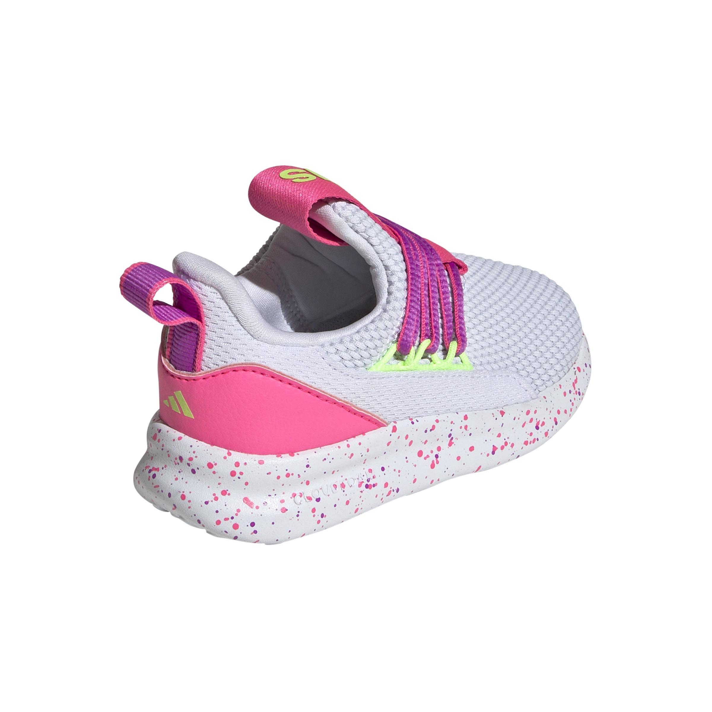 Kids Unisex Lite Racer Adapt 7.0 Shoes, White, A901_ONE, large image number 6
