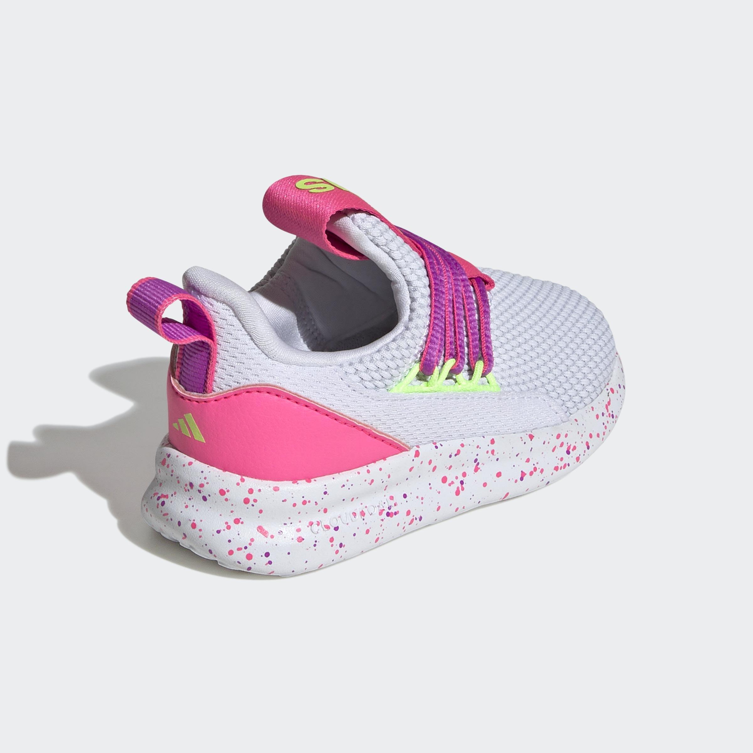 Kids Unisex Lite Racer Adapt 7.0 Shoes, White, A901_ONE, large image number 7