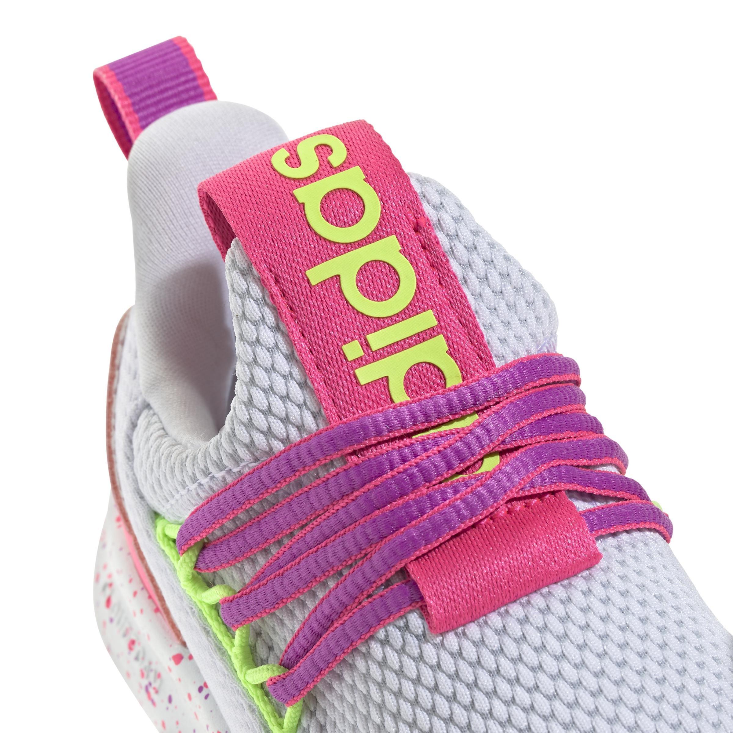 Kids Unisex Lite Racer Adapt 7.0 Shoes, White, A901_ONE, large image number 8