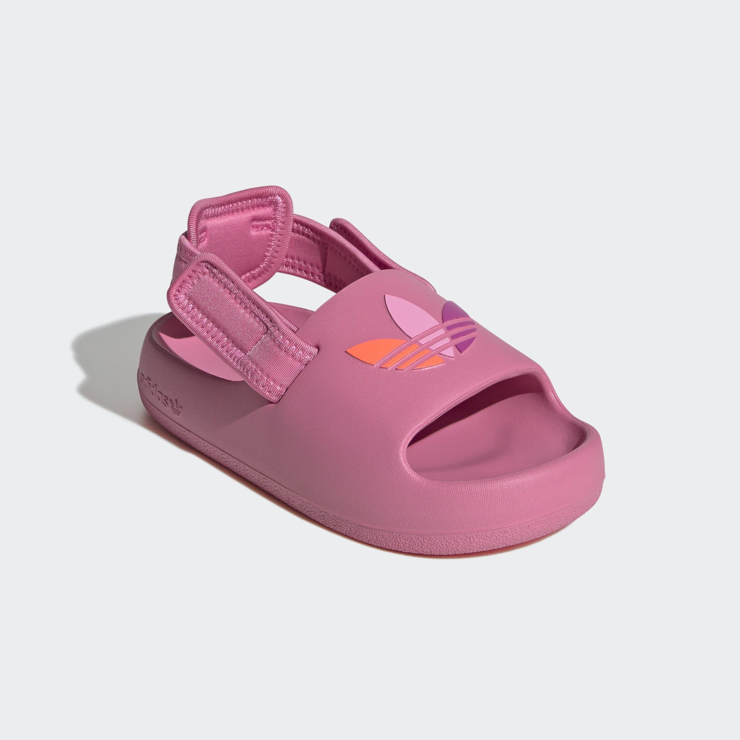 Kids Unisex Adifom Adilette Slides, Pink, A901_ONE, large image number 5