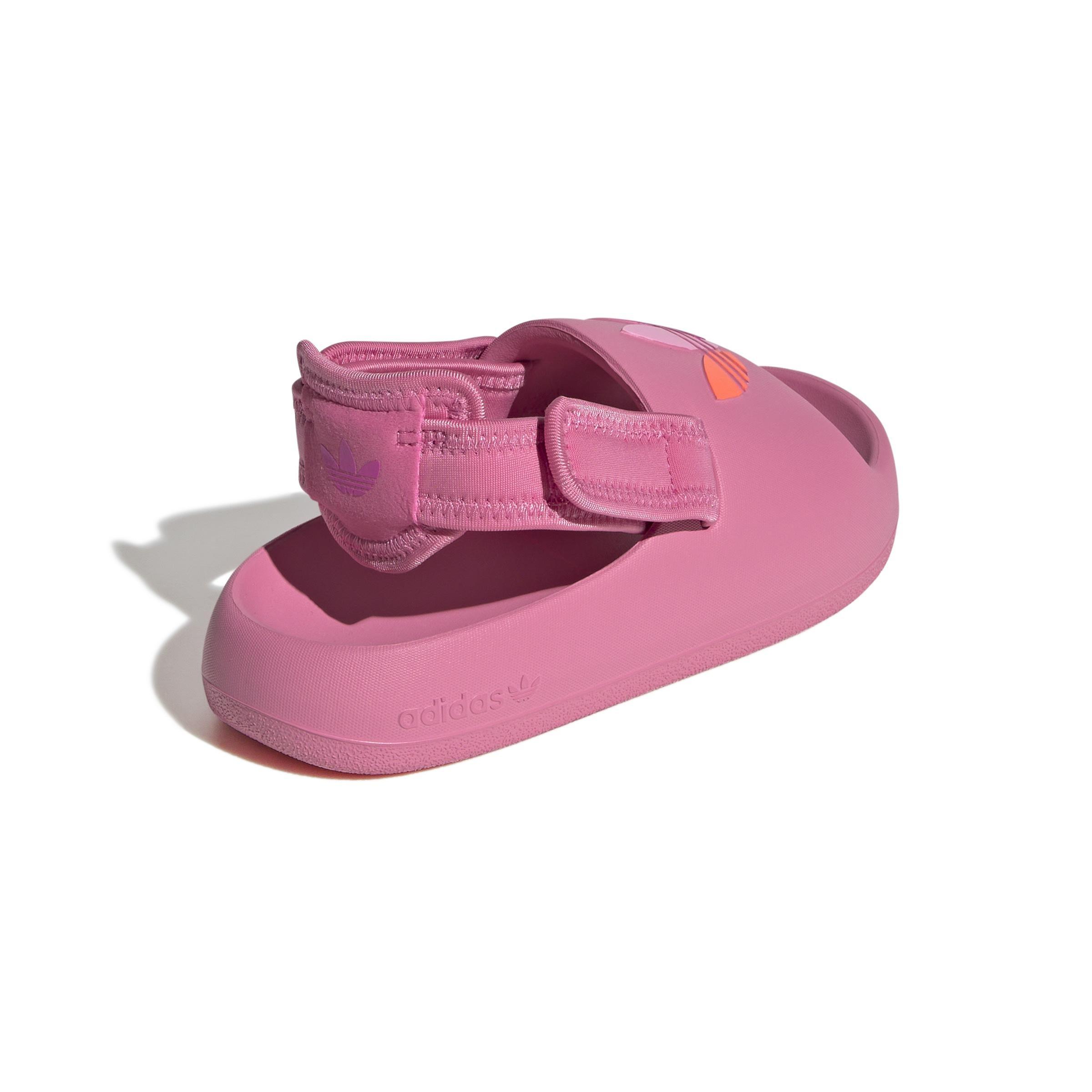 Kids Unisex Adifom Adilette Slides, Pink, A901_ONE, large image number 6