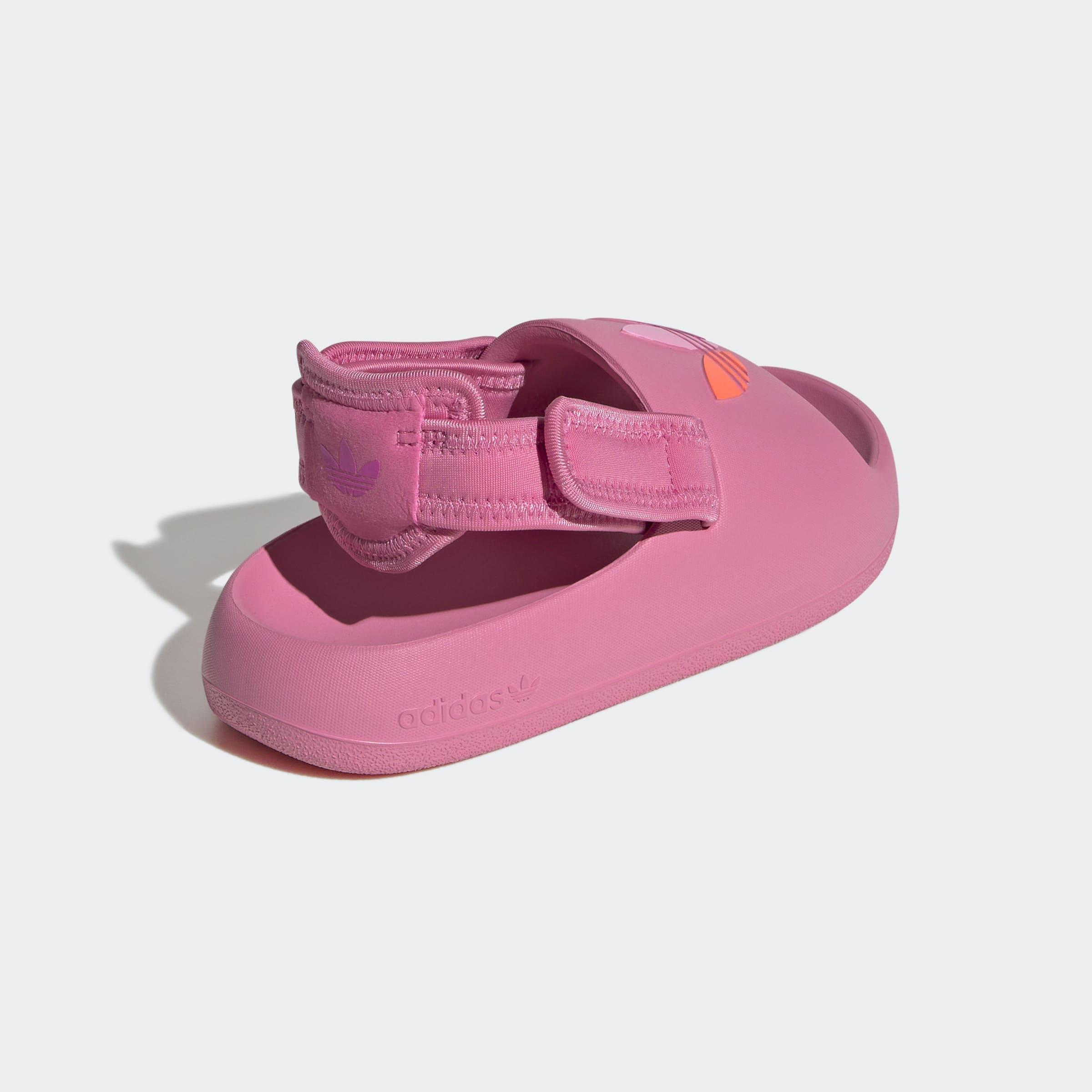 Kids Unisex Adifom Adilette Slides, Pink, A901_ONE, large image number 7