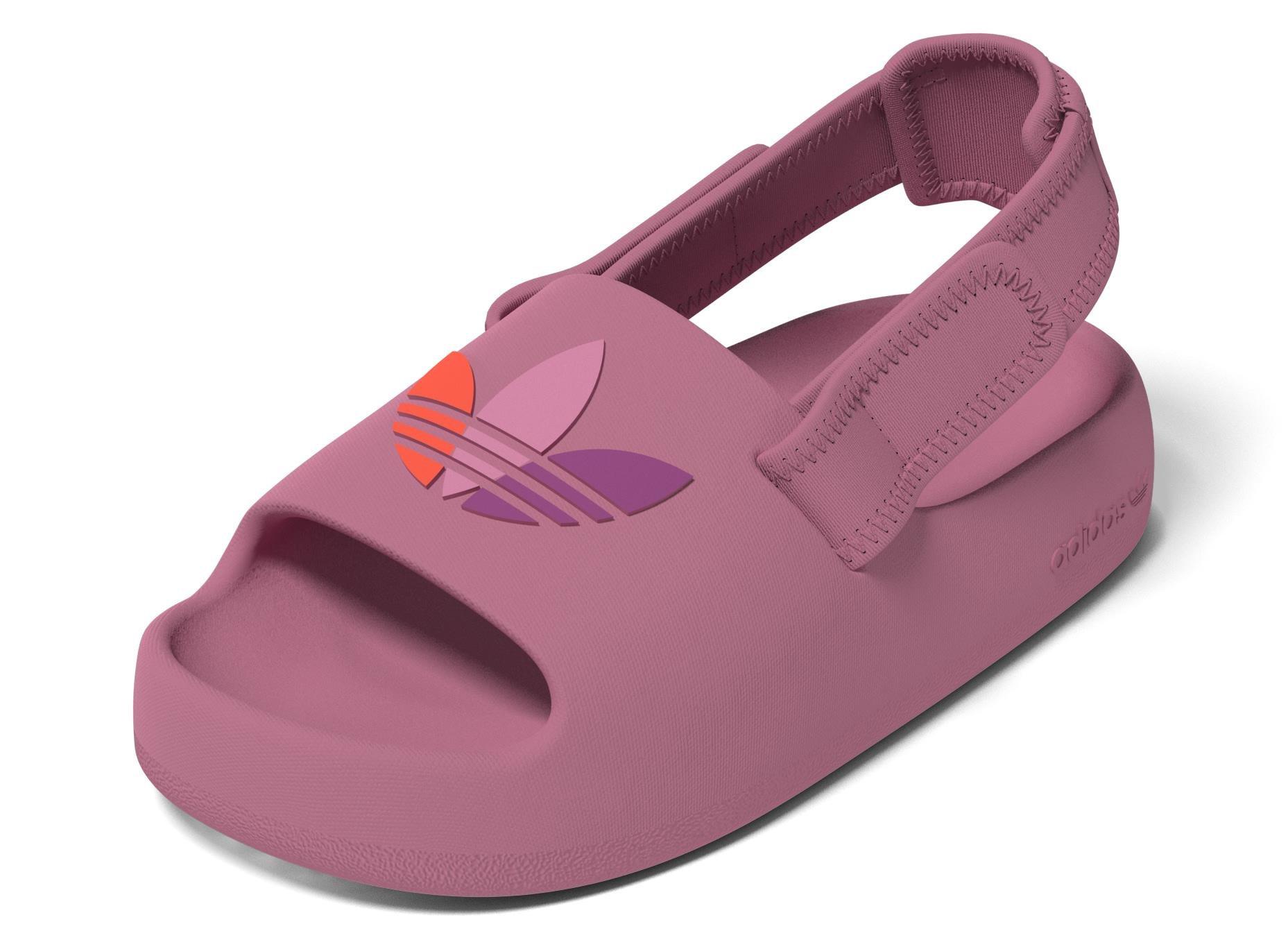 Kids Unisex Adifom Adilette Slides, Pink, A901_ONE, large image number 14