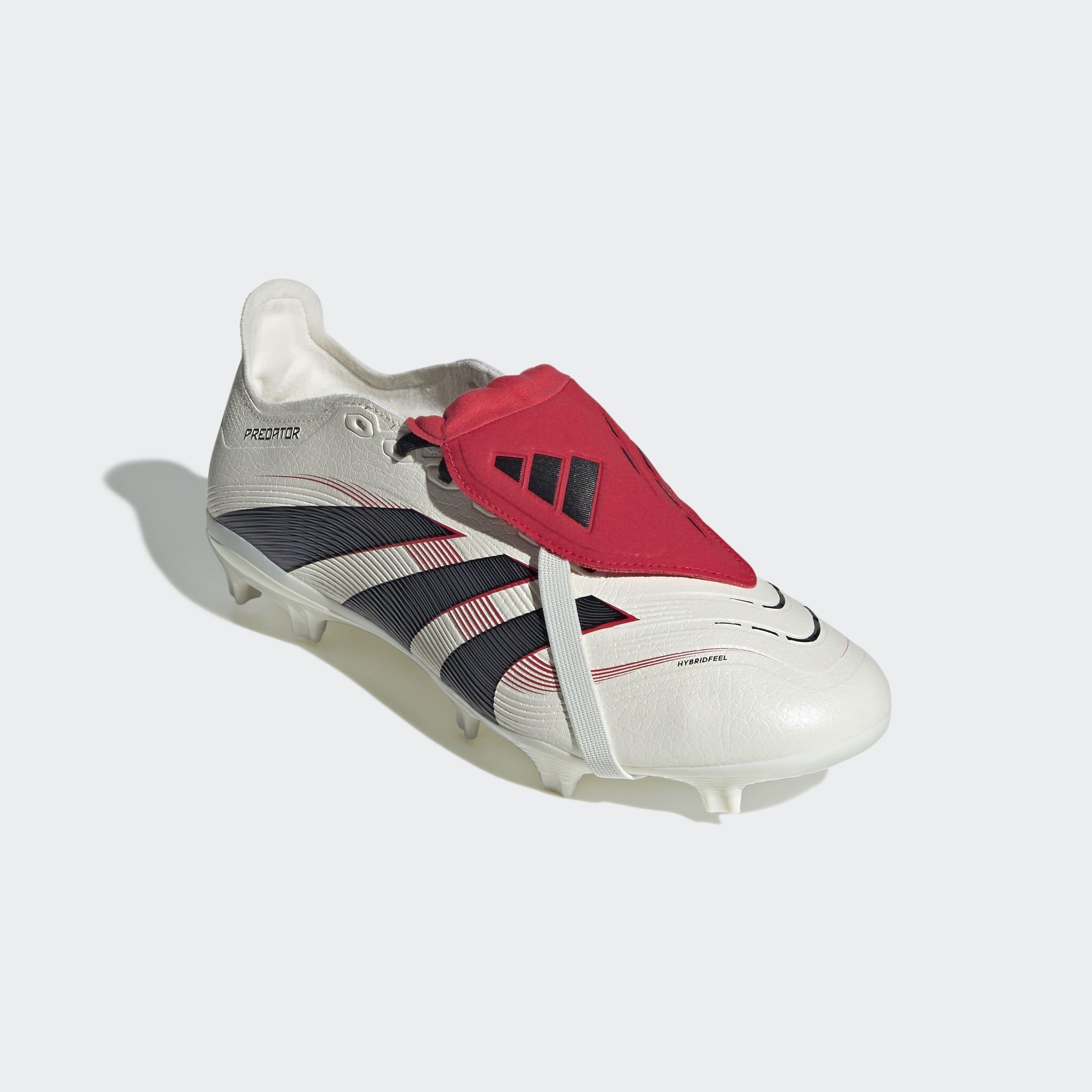 Unisex Predator League Fold-Over Tongue Firm/Multi-Ground Boots, White, A901_ONE, large image number 2