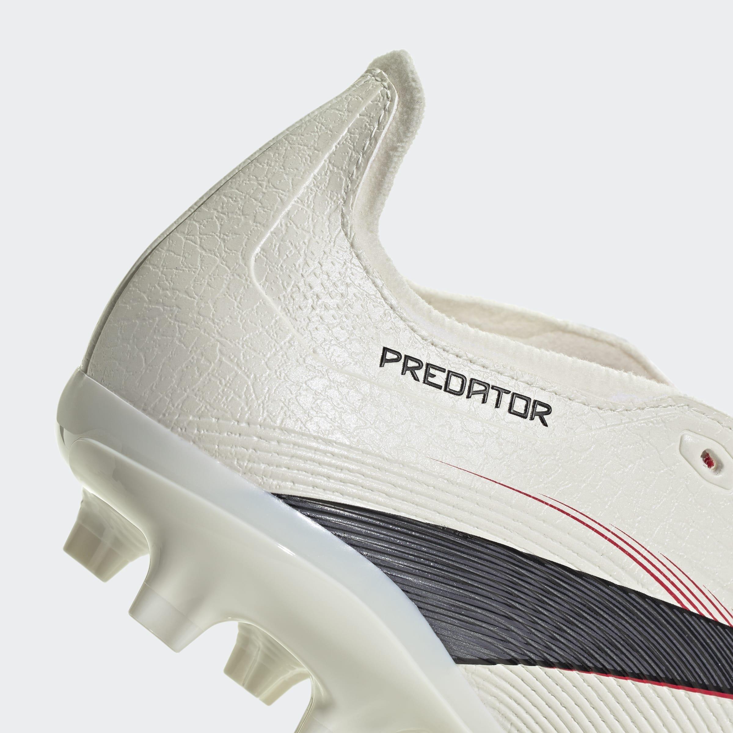 Unisex Predator League Fold-Over Tongue Firm/Multi-Ground Boots, White, A901_ONE, large image number 4