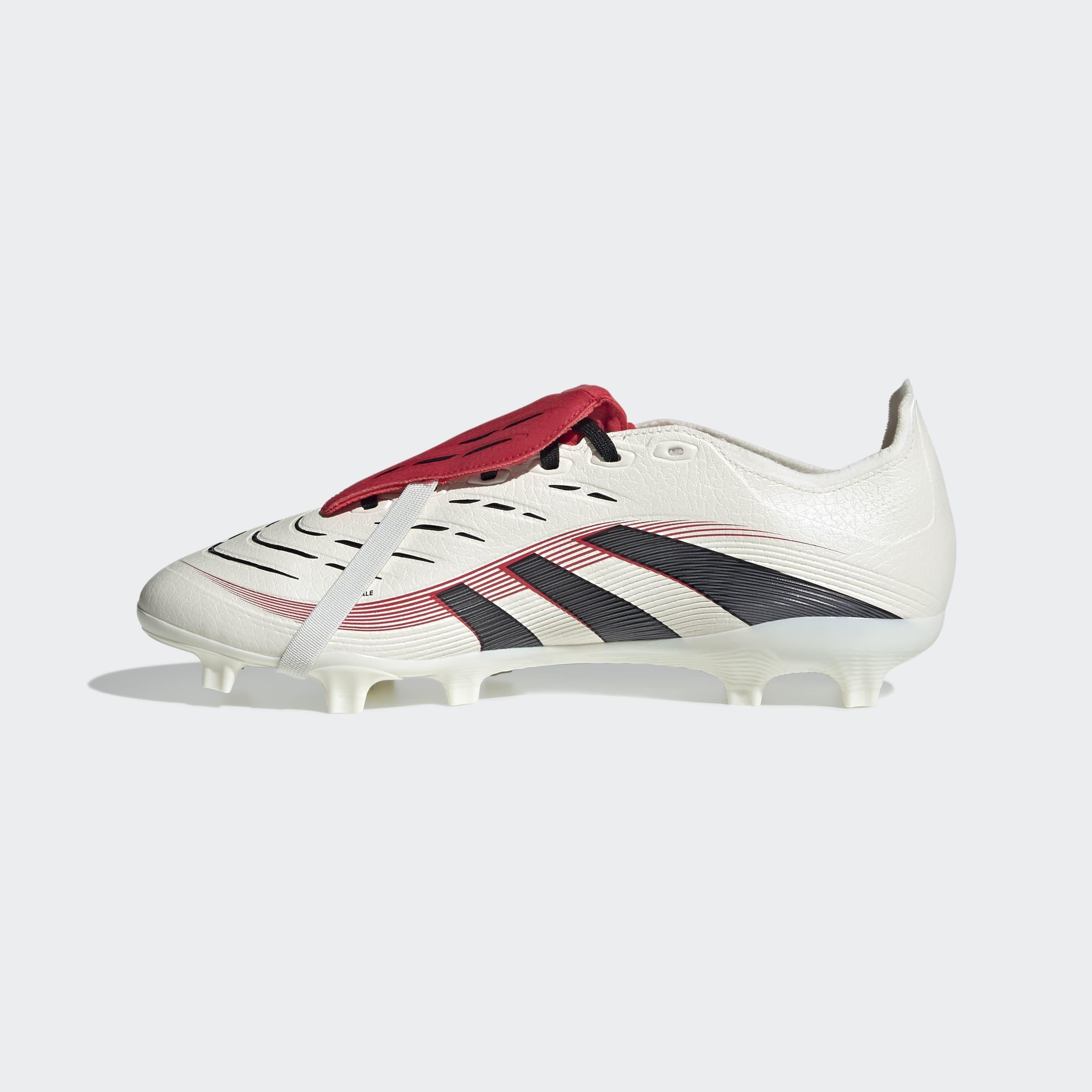Unisex Predator League Fold-Over Tongue Firm/Multi-Ground Boots, White, A901_ONE, large image number 6