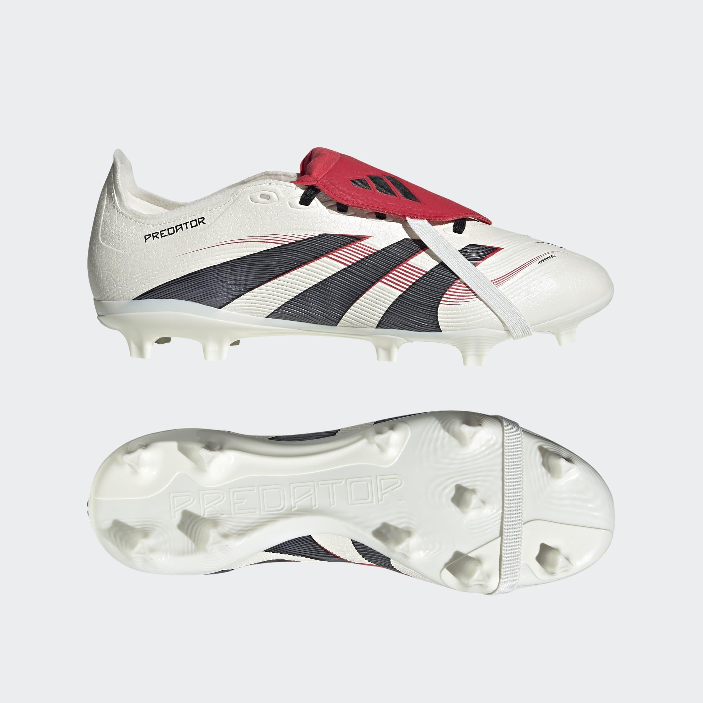 Unisex Predator League Fold-Over Tongue Firm/Multi-Ground Boots, White, A901_ONE, large image number 8