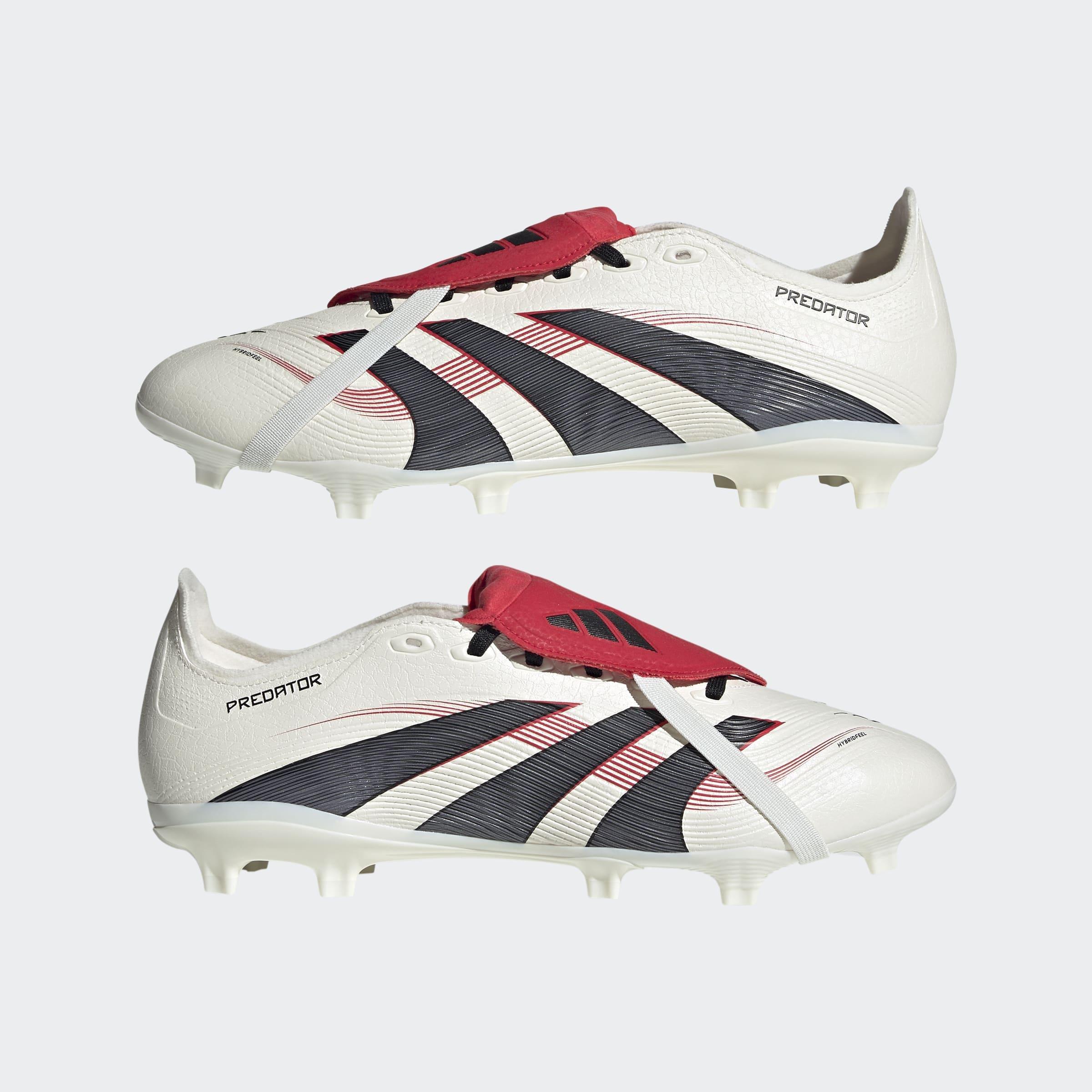Unisex Predator League Fold-Over Tongue Firm/Multi-Ground Boots, White, A901_ONE, large image number 9