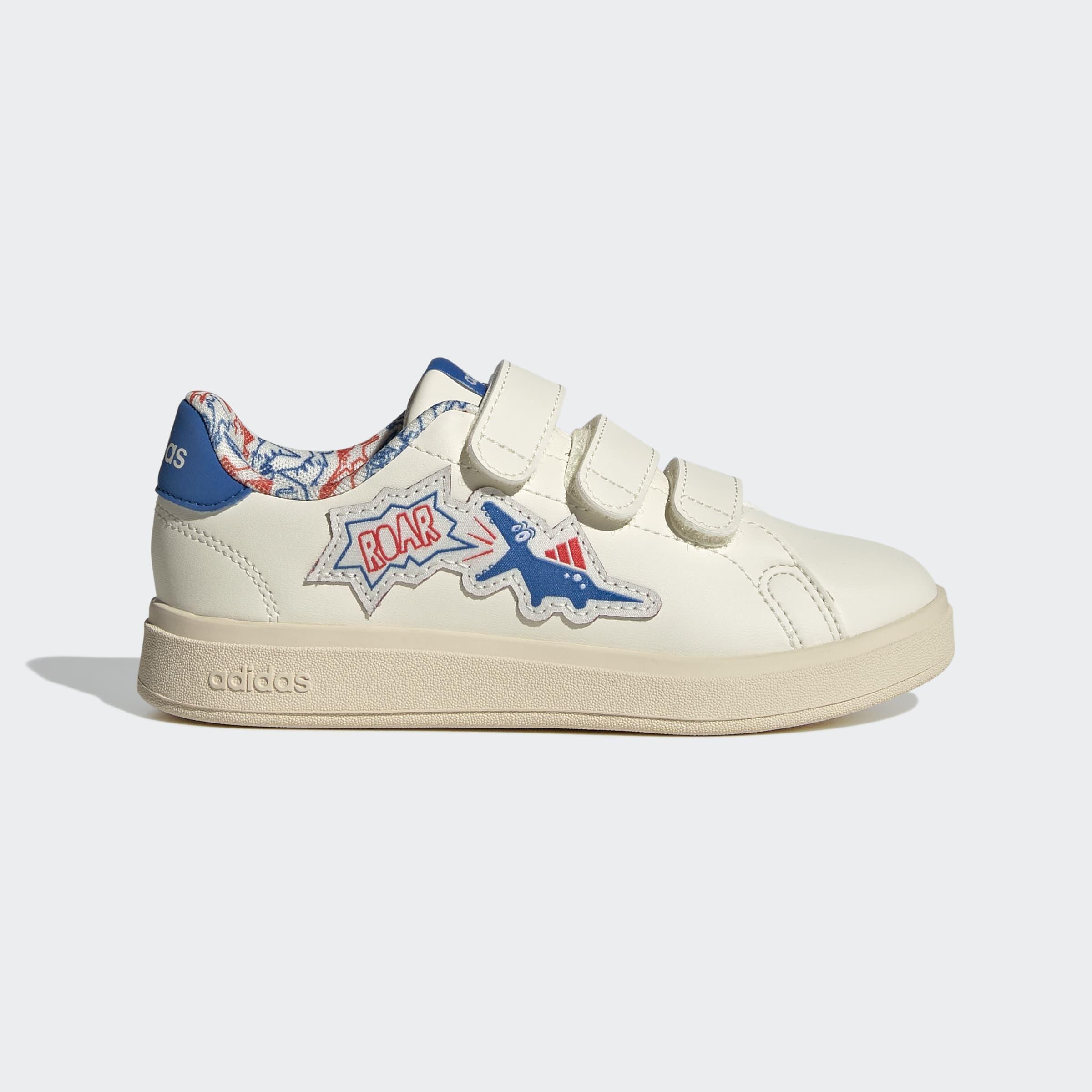 Kids Unisex Advantage 2.0 Dino Shoes, White, A901_ONE, large image number 0