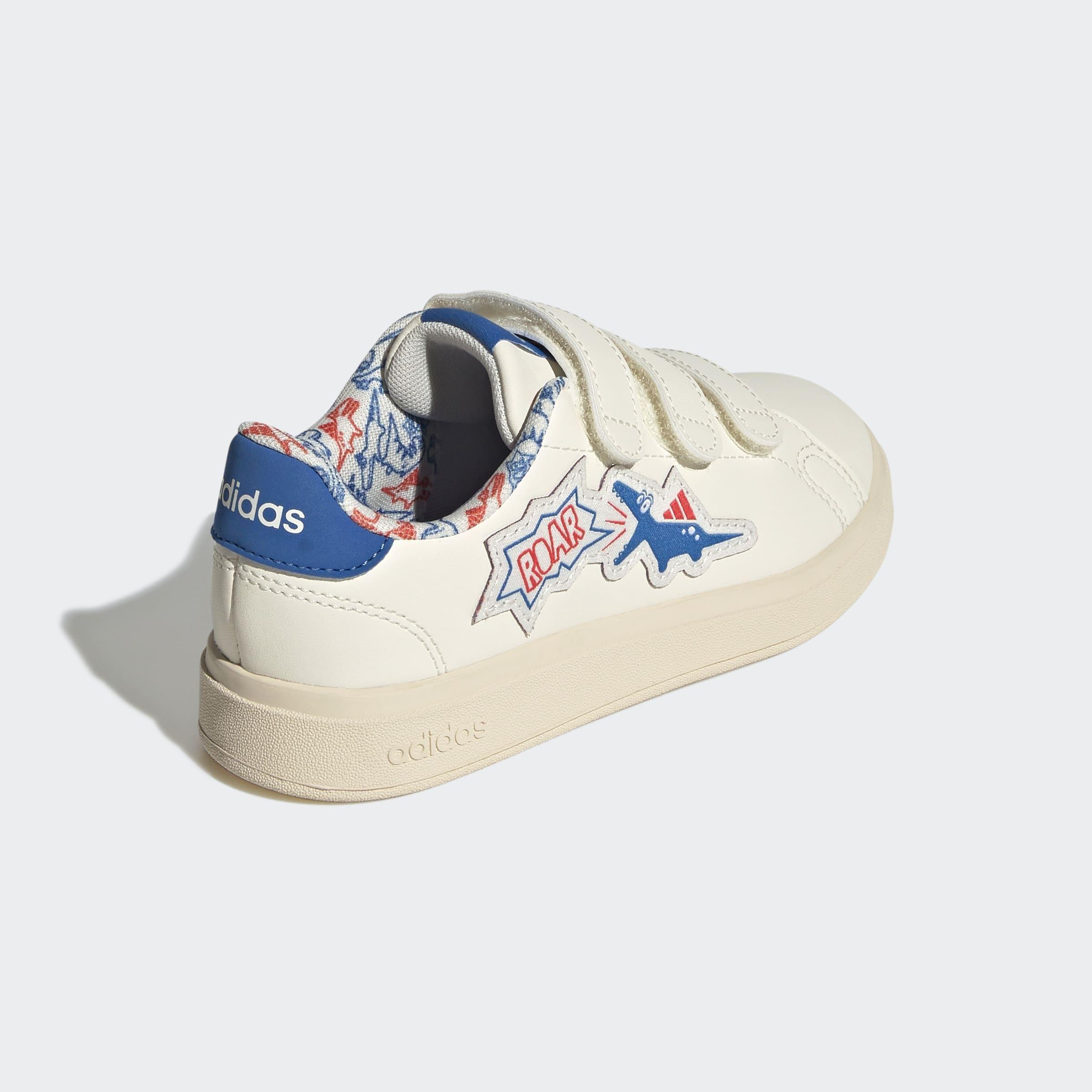 Kids Unisex Advantage 2.0 Dino Shoes, White, A901_ONE, large image number 3