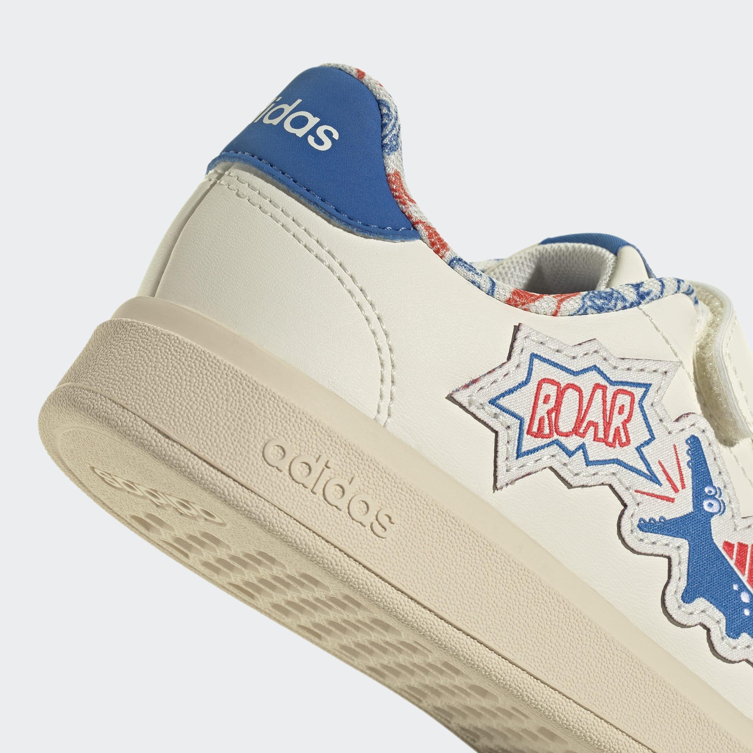 Kids Unisex Advantage 2.0 Dino Shoes, White, A901_ONE, large image number 4