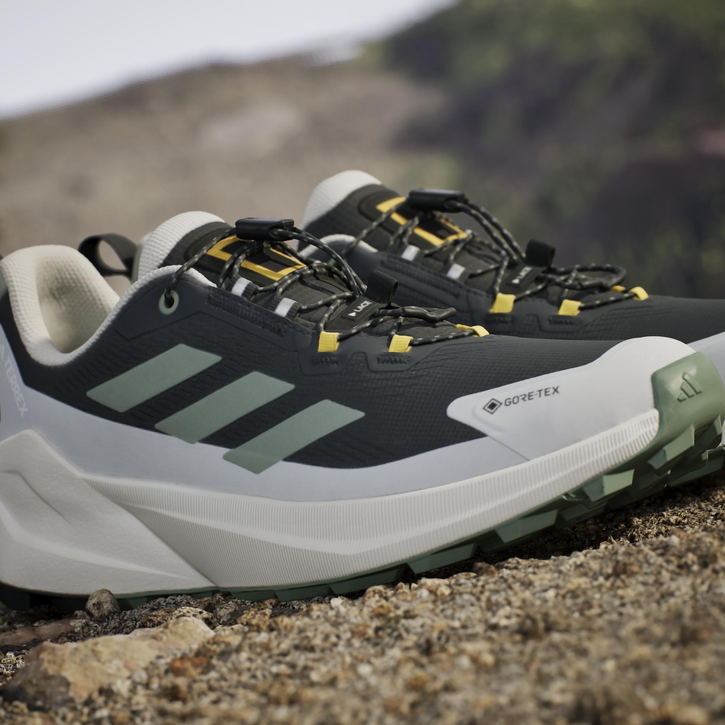 Adidas National Geographic Terrex Trailmaker 2 Gore-Tex Hiking Shoes, Grey, A901_ONE, large image number 11