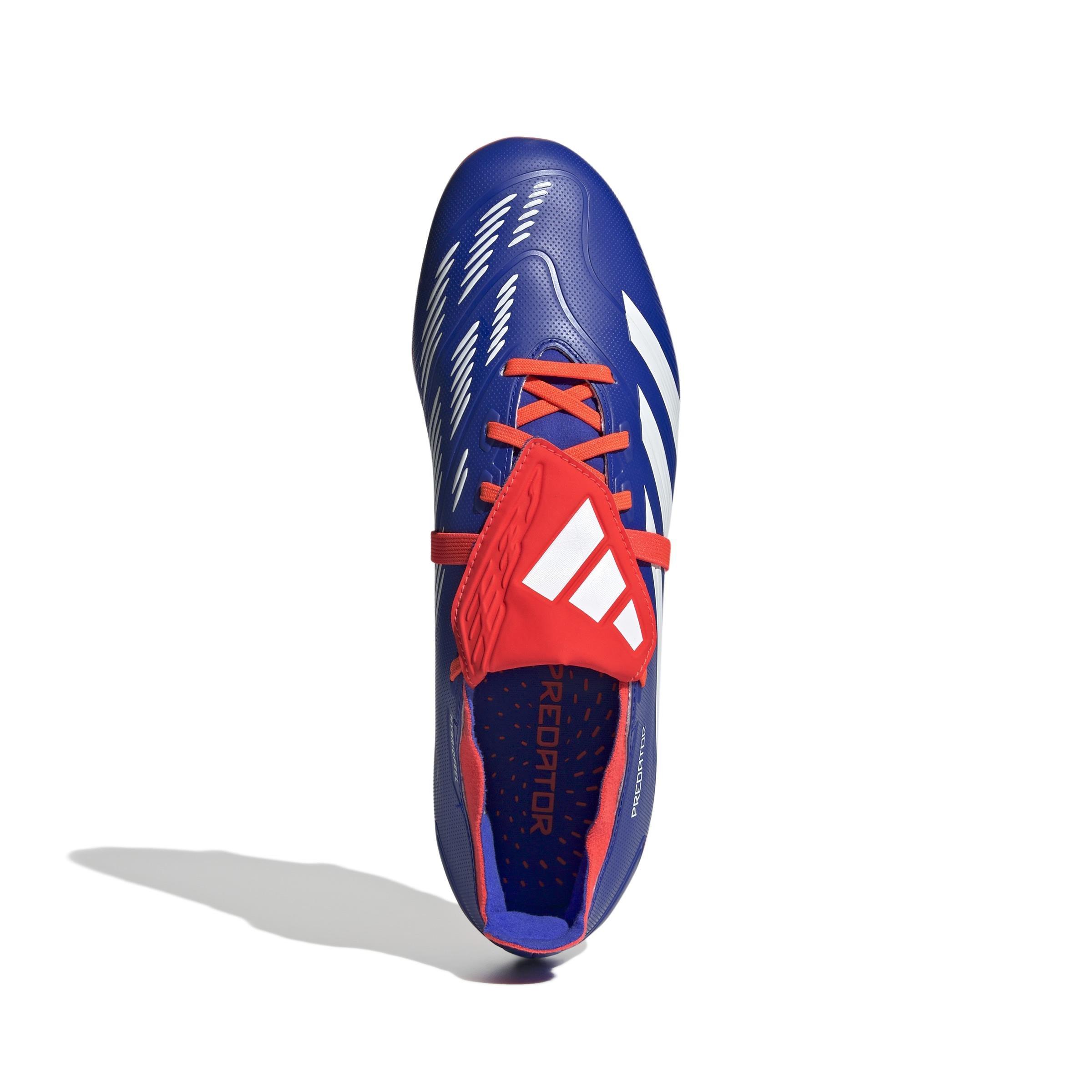 Unisex Predator League Fold-Over Tongue Firm Ground Boots, Blue, , large image number 1