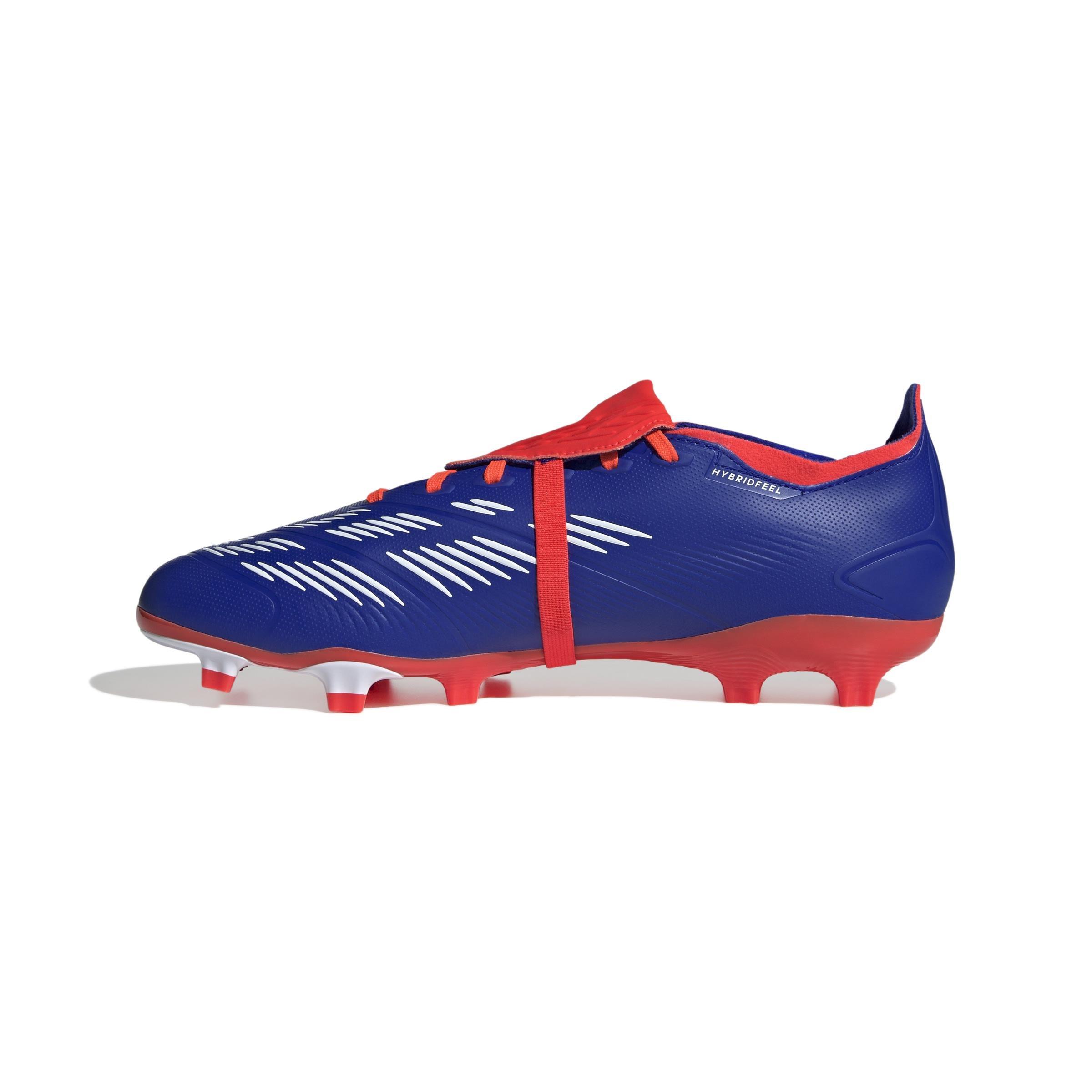 Unisex Predator League Fold-Over Tongue Firm Ground Boots, Blue, , large image number 6