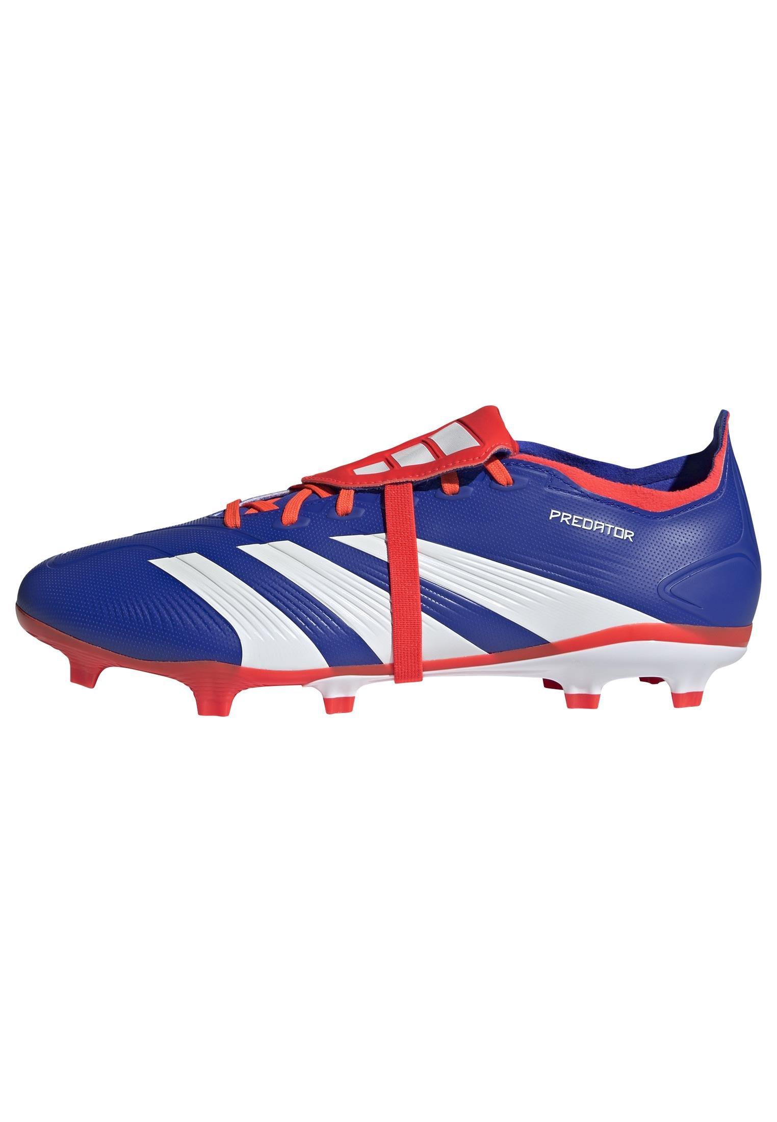 Unisex Predator League Fold-Over Tongue Firm Ground Boots, Blue, , large image number 9
