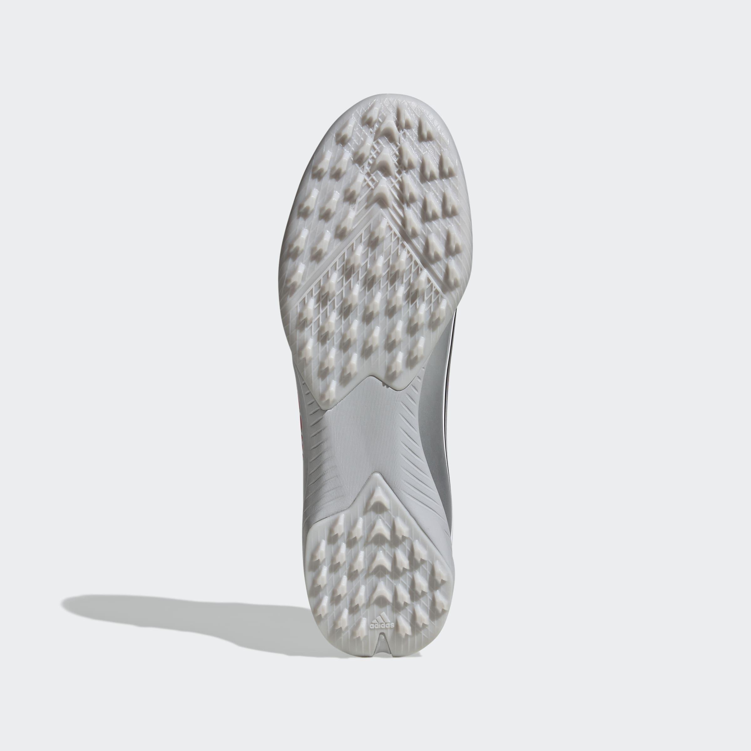 Unisex F50 Messi League Turf Boots, White, A901_ONE, large image number 8